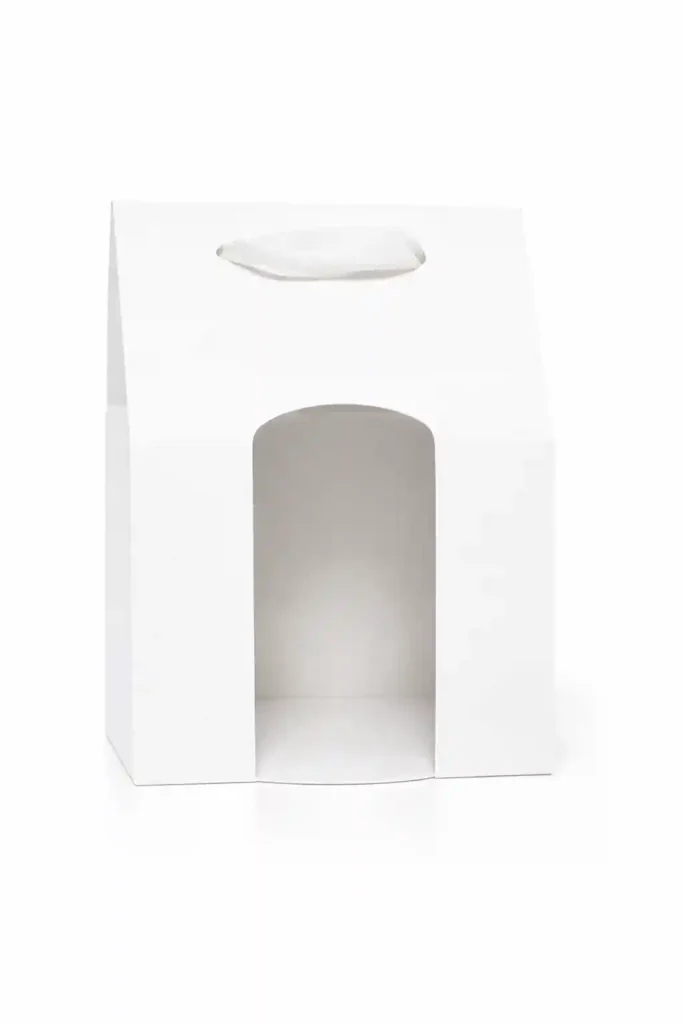 Geschenkverpackung für Keramik-Tasse.