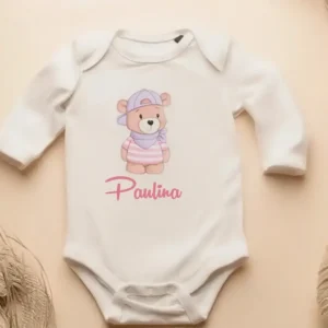 Baby Langarmbody Bio Baumwolle Paulina personalisierbar - Individuelle Geschenkide von werk(t)raum33