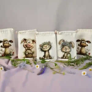 Kleine Geschenksackerl mit Tier-Motiven von werk(t)raum33