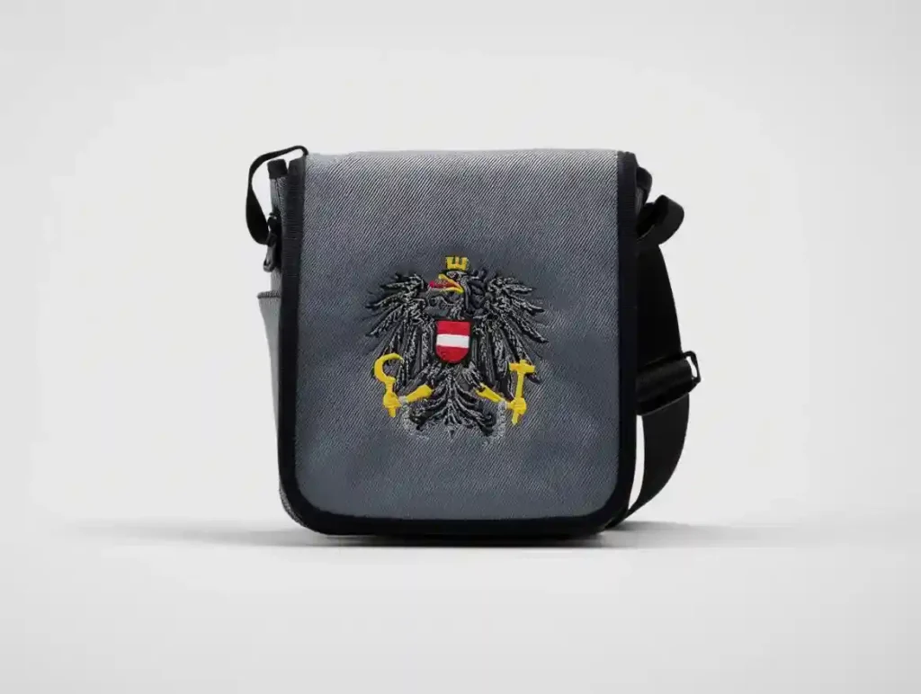 Tasche mit Adler bestickt | werktraum33