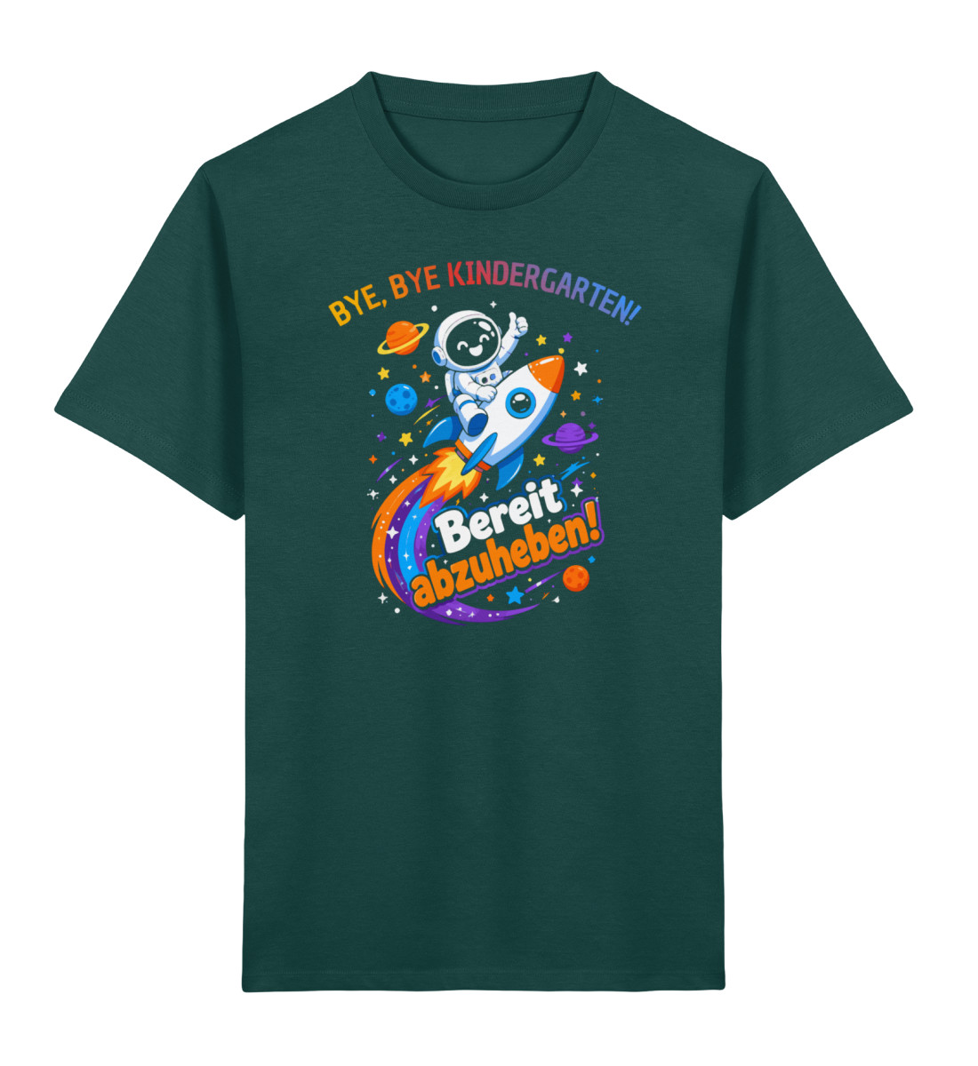 Bye, Bye Kindergarten - Bereit abzuheben - Kinder Premium Organic T-Shirt 2.0 ST/ST-7032