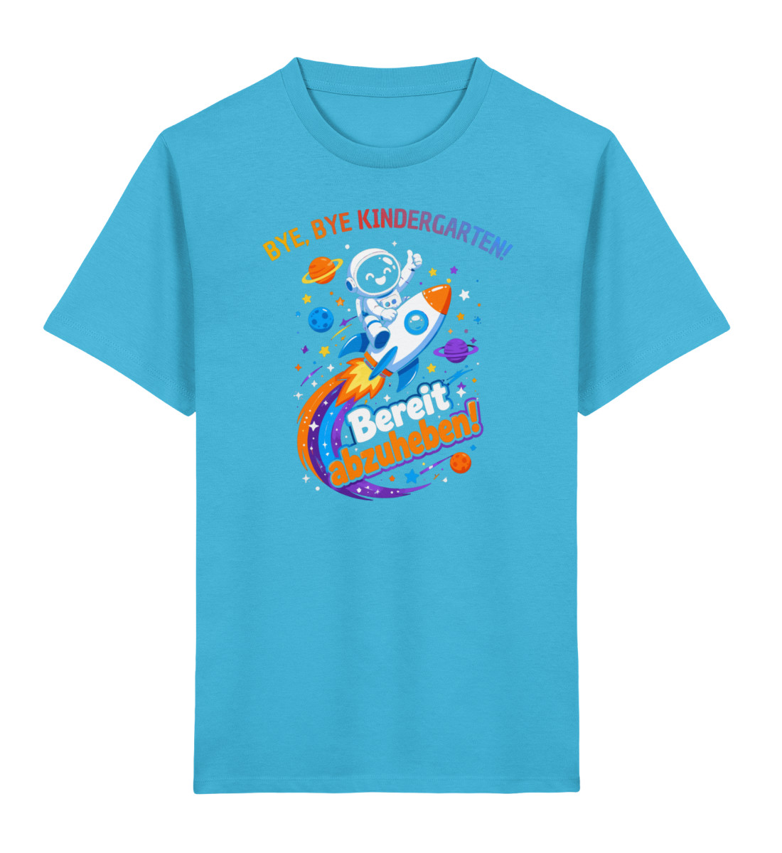 Bye, Bye Kindergarten - Bereit abzuheben - Kinder Premium Organic T-Shirt 2.0 ST/ST-7144