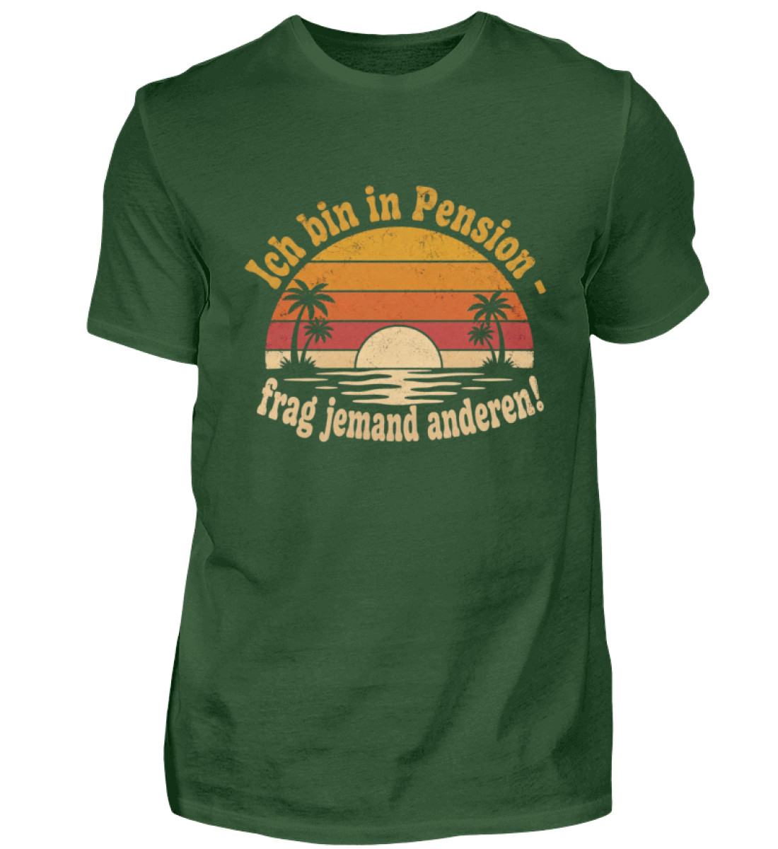 Männer - Ich bin in Pension - Herren Premiumshirt-2936