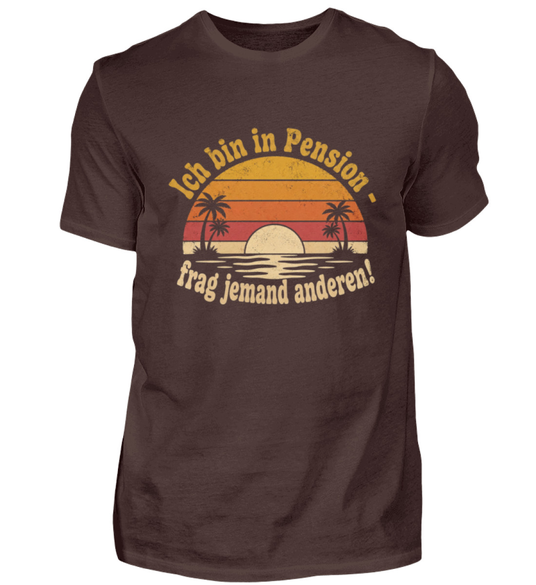 Männer - Ich bin in Pension - Herren Premiumshirt-1074