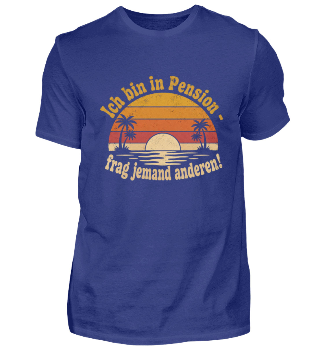 Männer - Ich bin in Pension - Herren Premiumshirt-2962