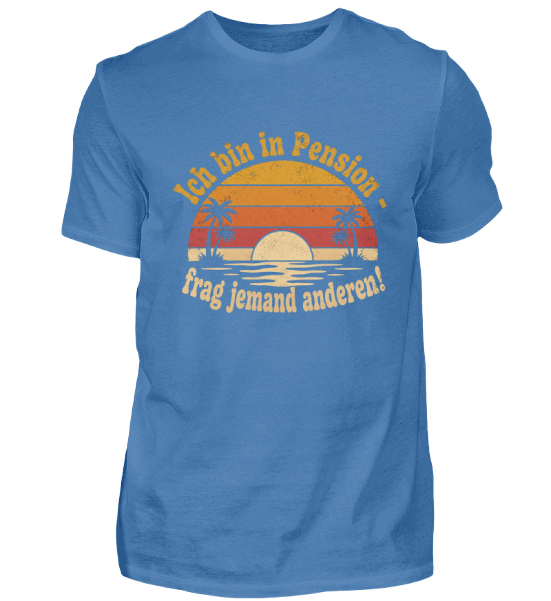 Männer - Ich bin in Pension - Herren Premiumshirt-2894