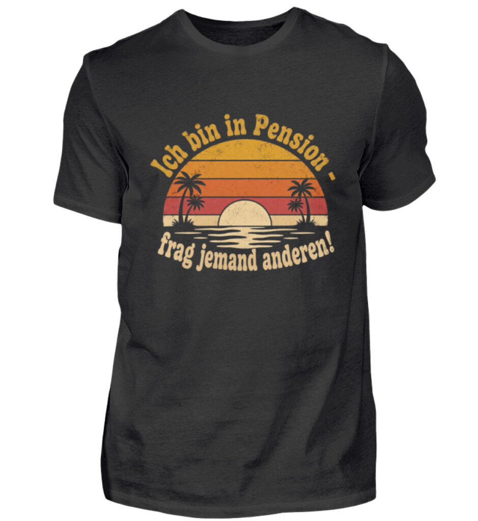 Männer - Ich bin in Pension - Herren Premiumshirt-16