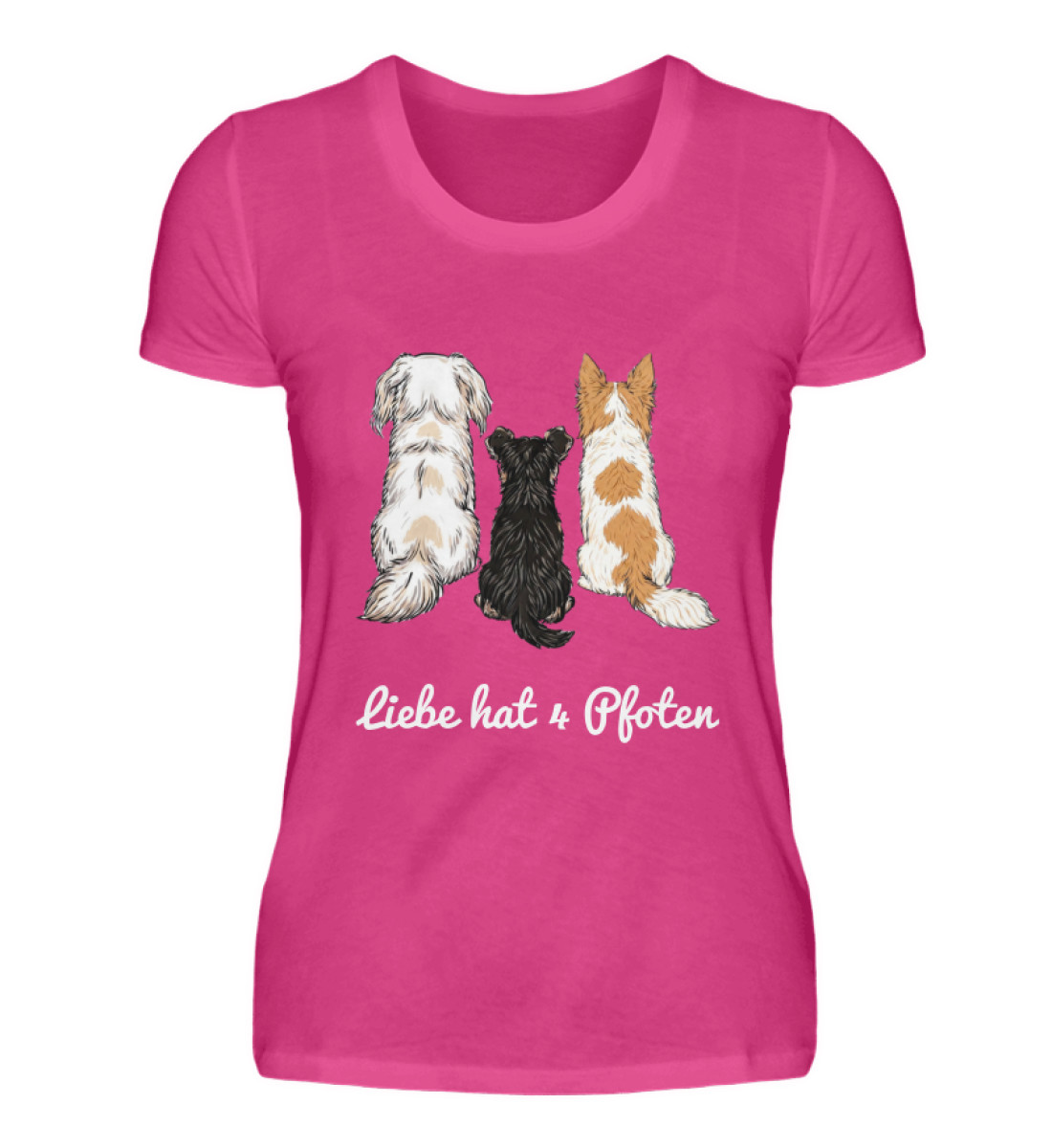 Hunde X - Damen Premiumshirt-28