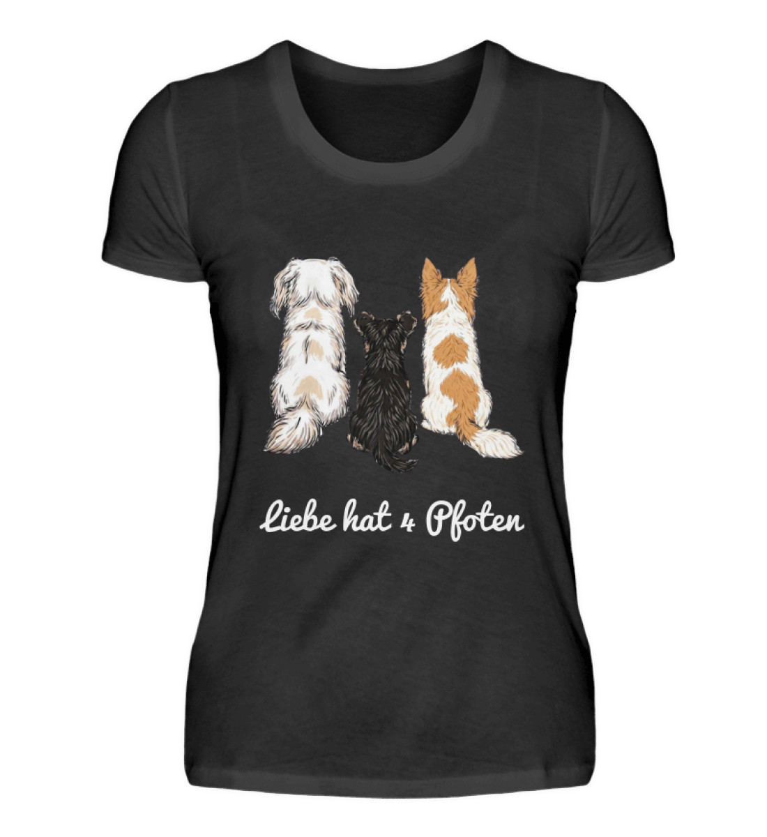 Hunde X - Damen Premiumshirt-16