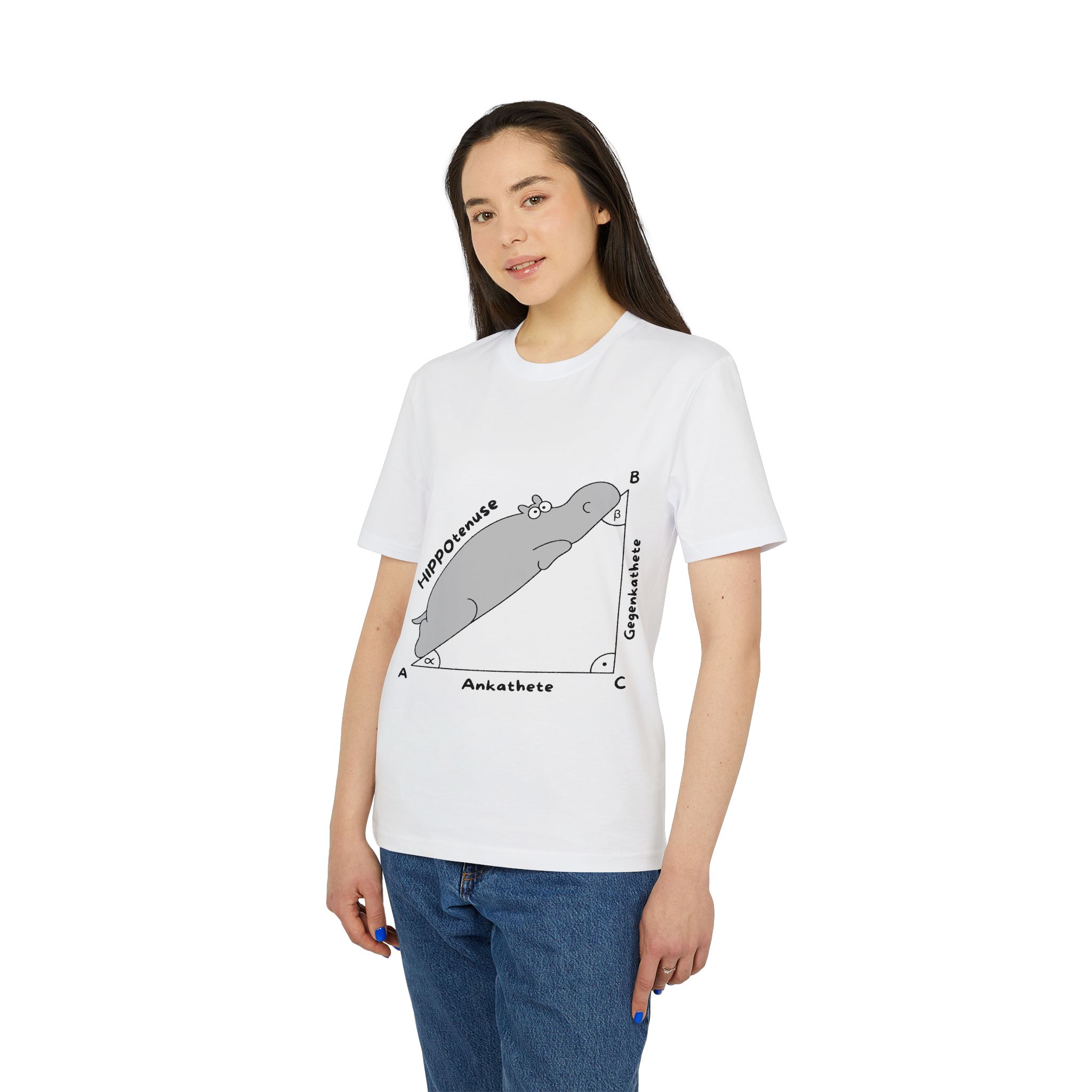 Hippotenuse Unisex T-Shirt – Bild 3