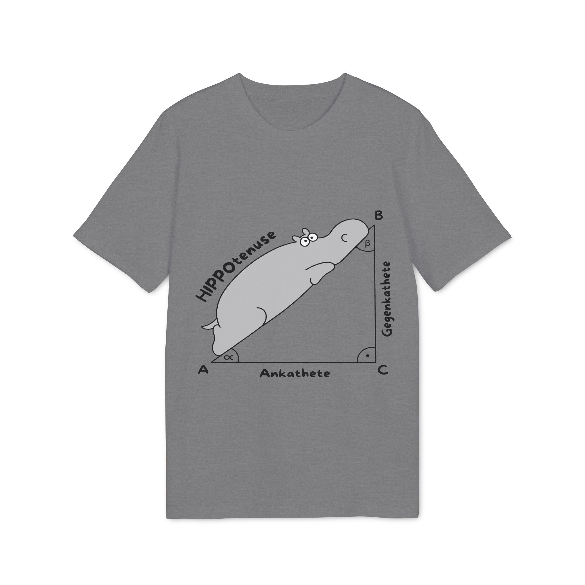 Hippotenuse Unisex T-Shirt – Bild 11