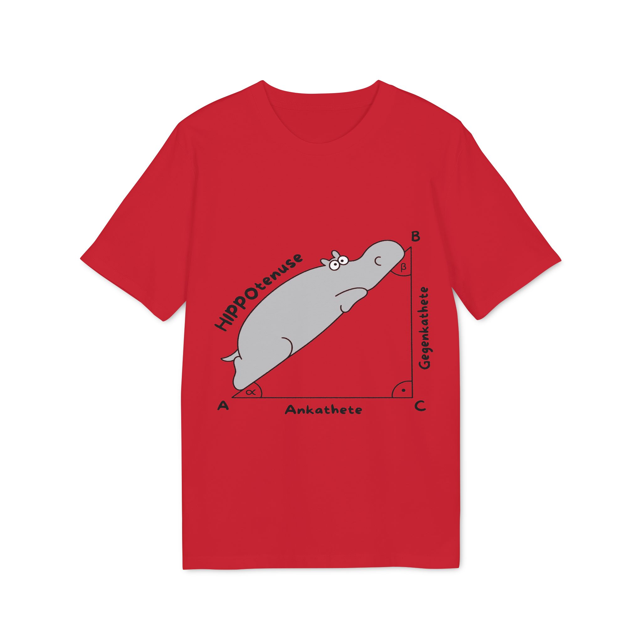Hippotenuse Unisex T-Shirt – Bild 13