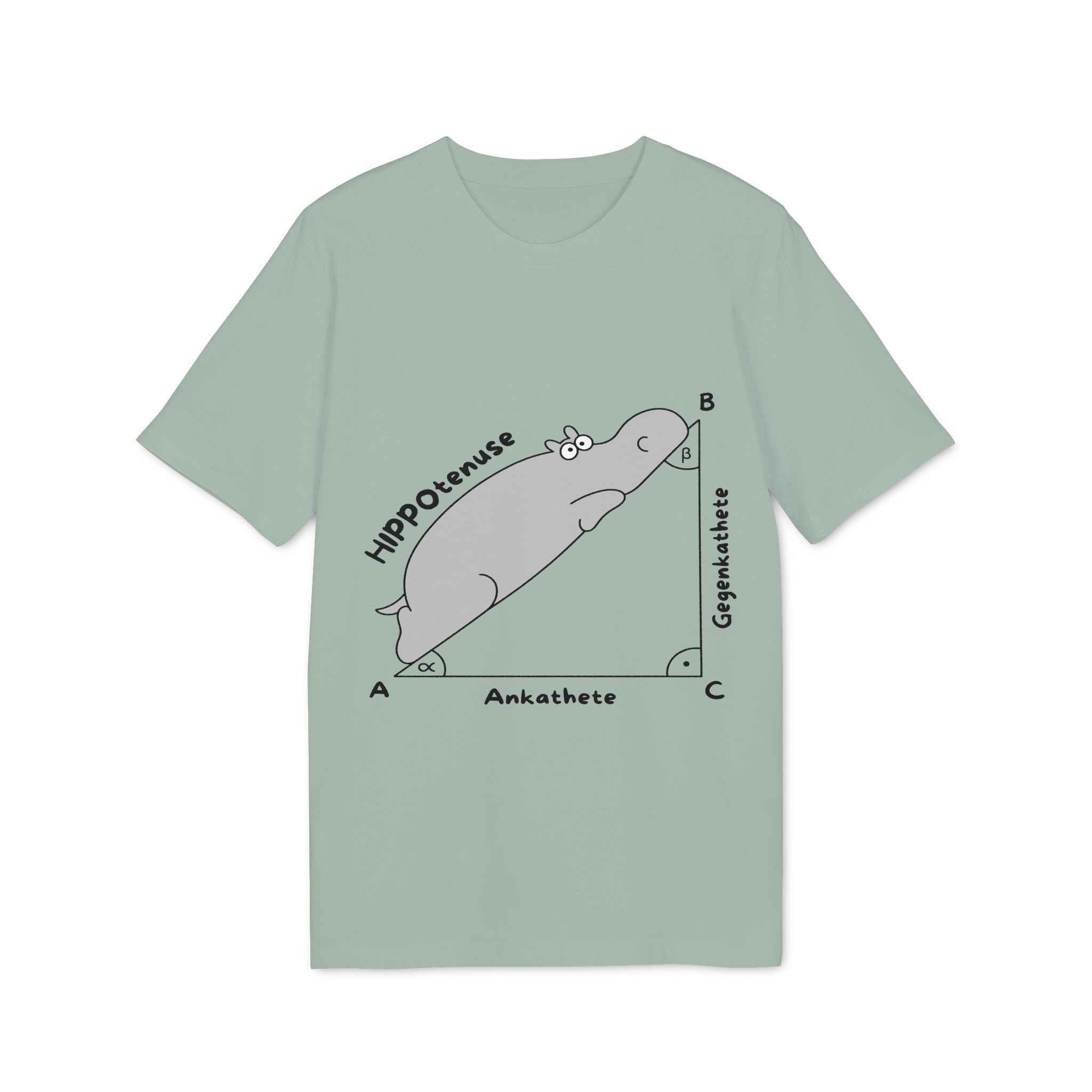 Hippotenuse Unisex T-Shirt – Bild 8