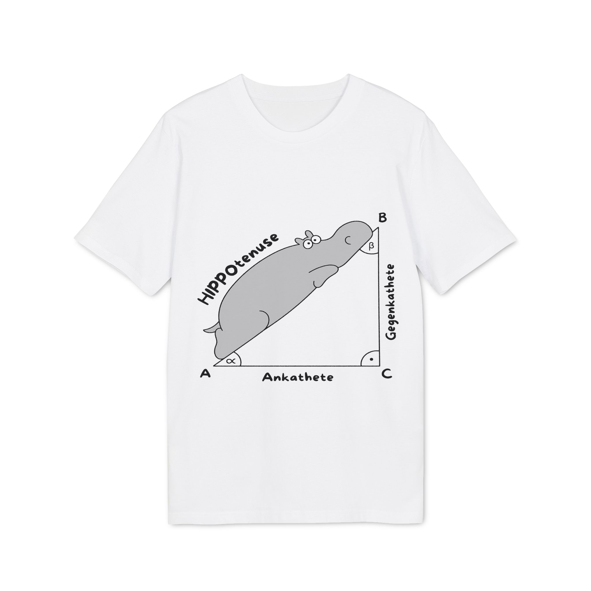 Hippotenuse Unisex T-Shirt von werktraum33.