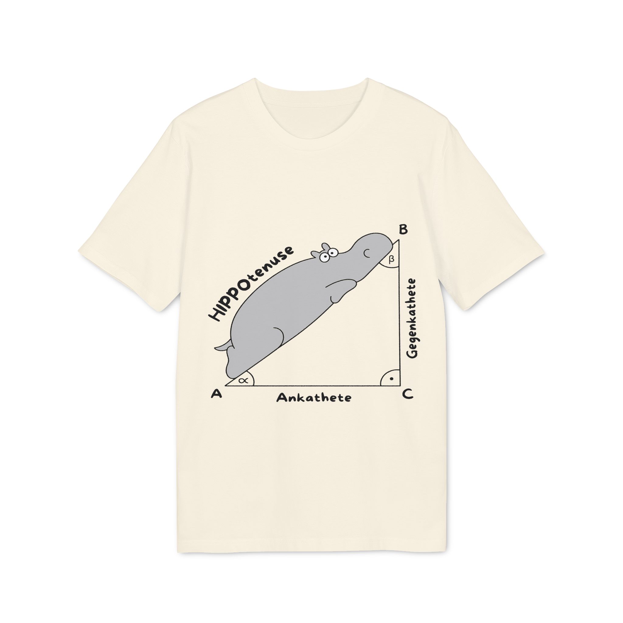 Hippotenuse Unisex T-Shirt – Bild 6