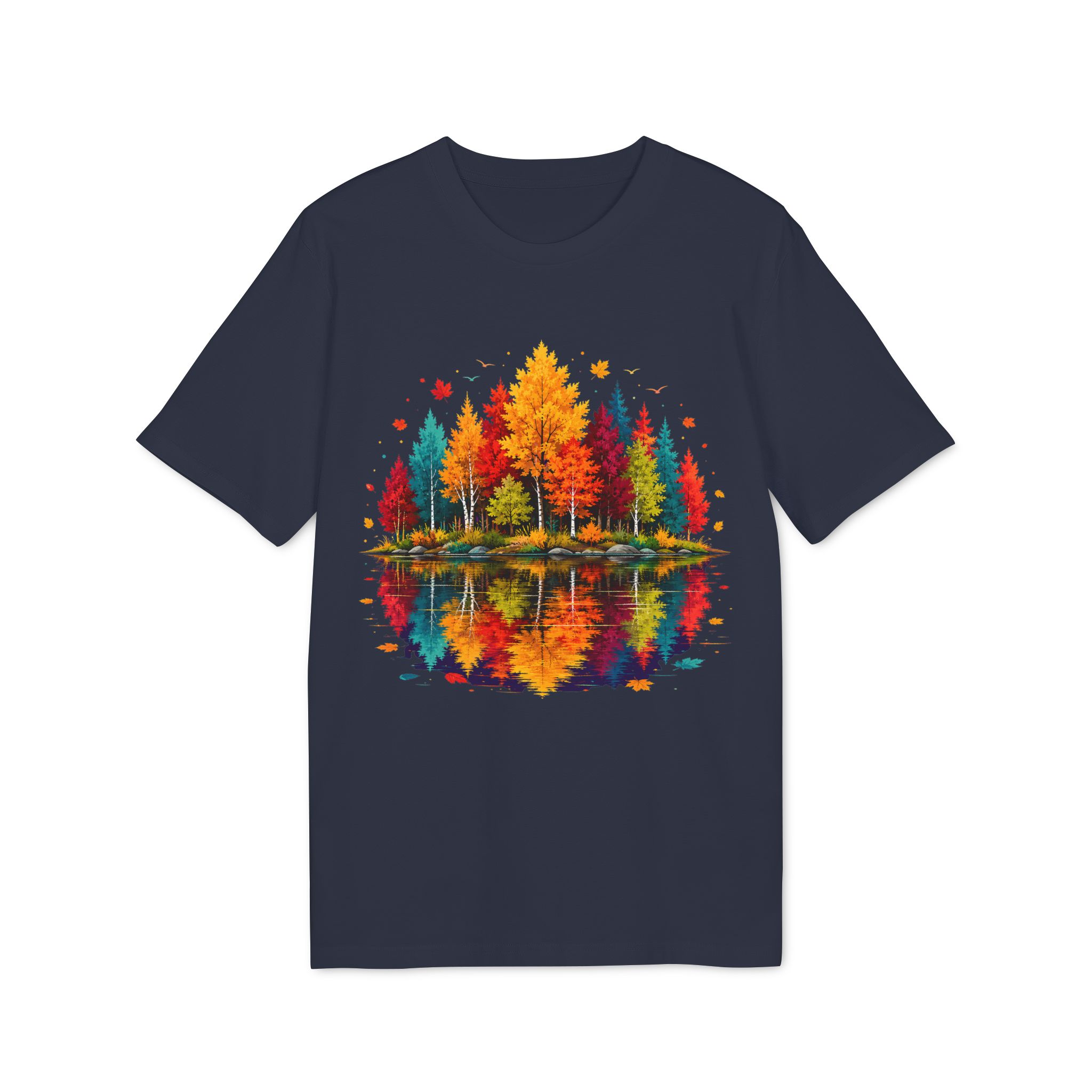 Herbstwald Unisex T-Shirt – Bild 7
