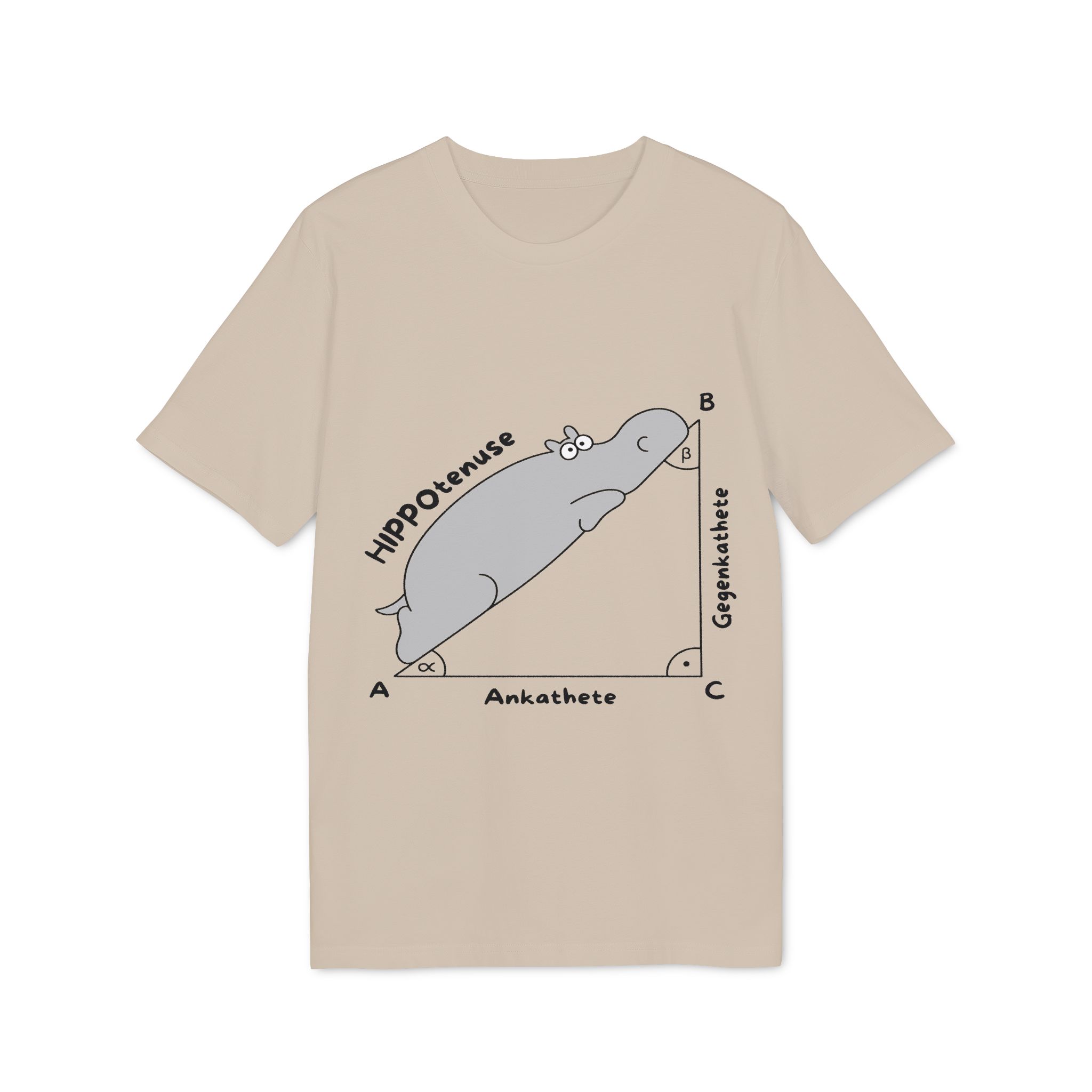 Hippotenuse Unisex T-Shirt – Bild 7