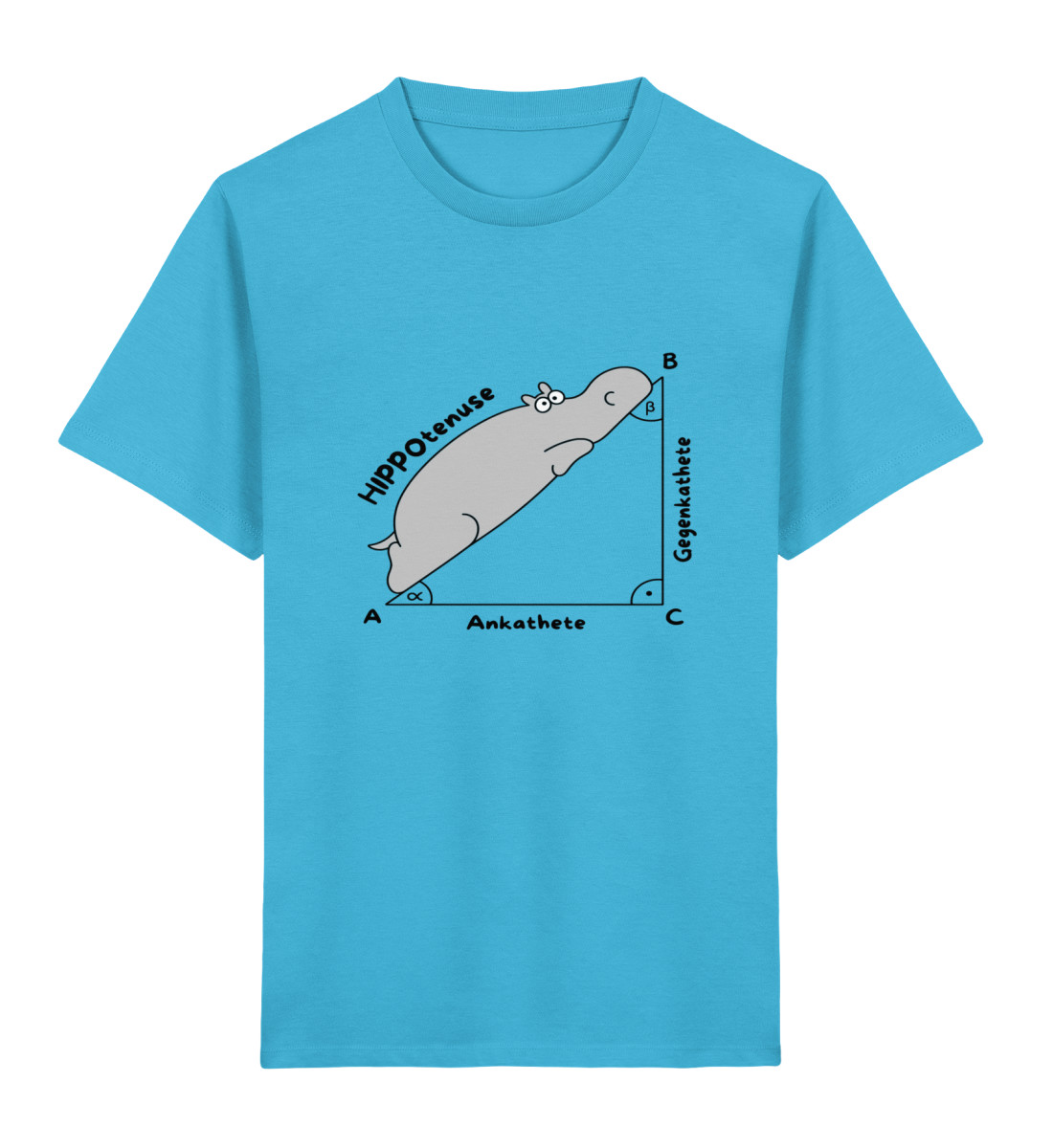 Hippotenuse Kinder Shirt - Kinder Premium Organic T-Shirt 2.0 ST/ST-7144