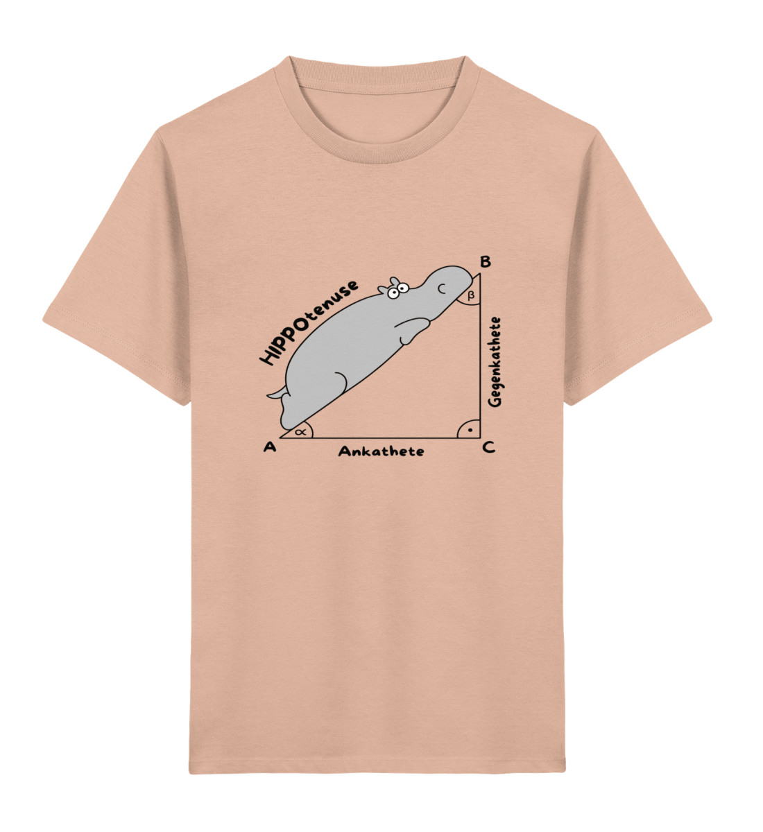 Hippotenuse Kinder Shirt - Kinder Premium Organic T-Shirt 2.0 ST/ST-7234