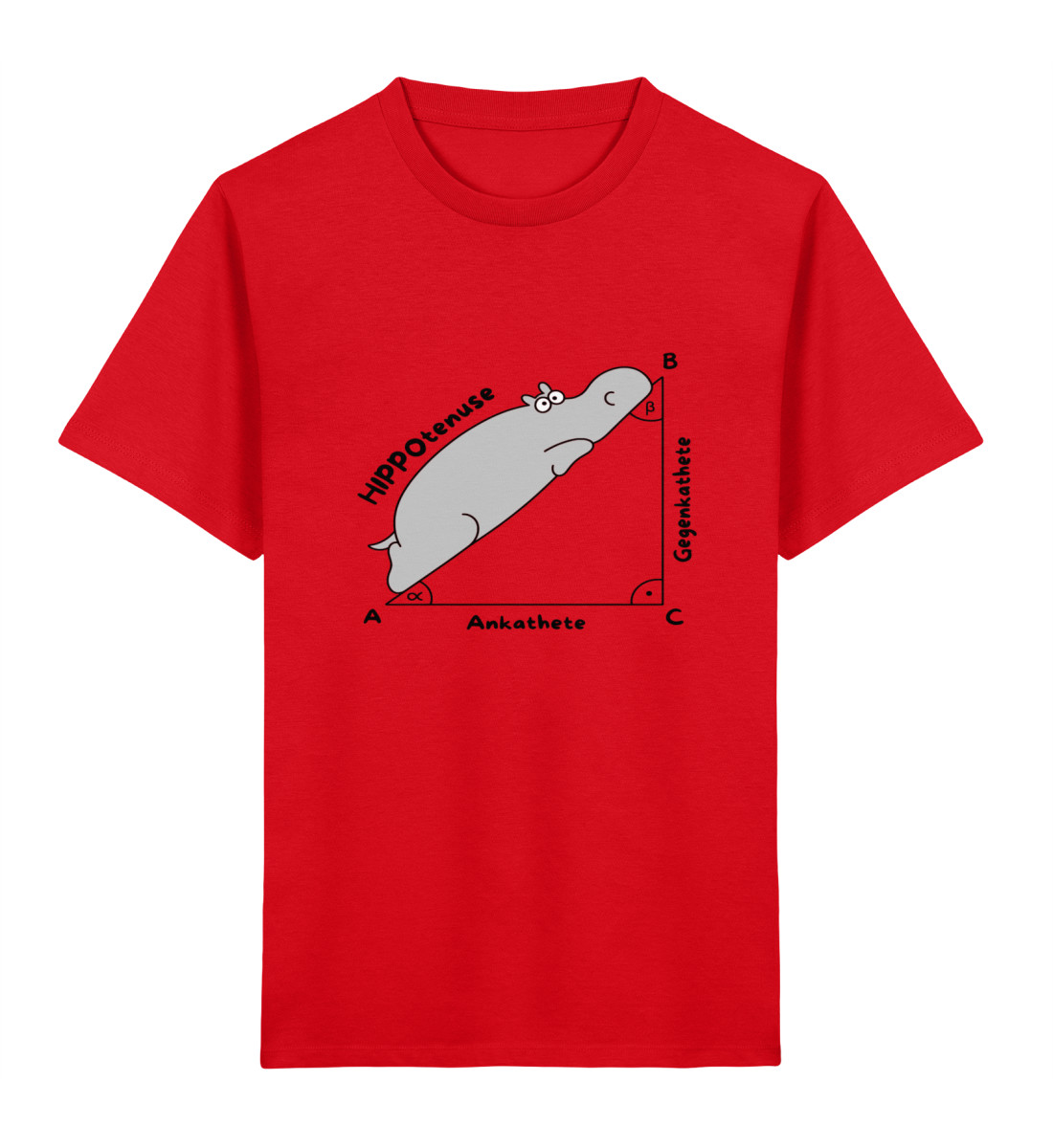 Hippotenuse Kinder Shirt - Kinder Premium Organic T-Shirt 2.0 ST/ST-6973