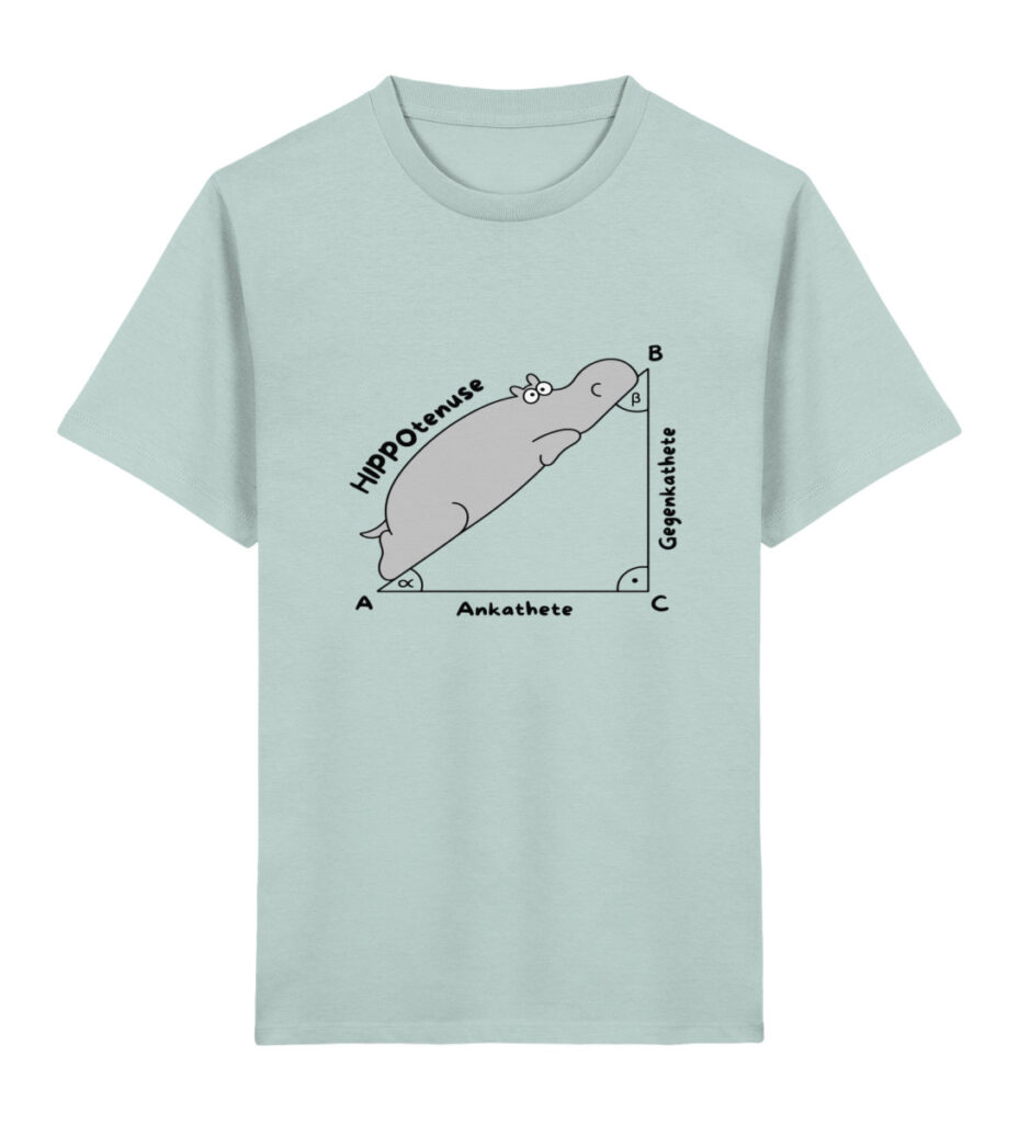 Hippotenuse Kinder Shirt - Kinder Premium Organic T-Shirt 2.0 ST/ST-7033