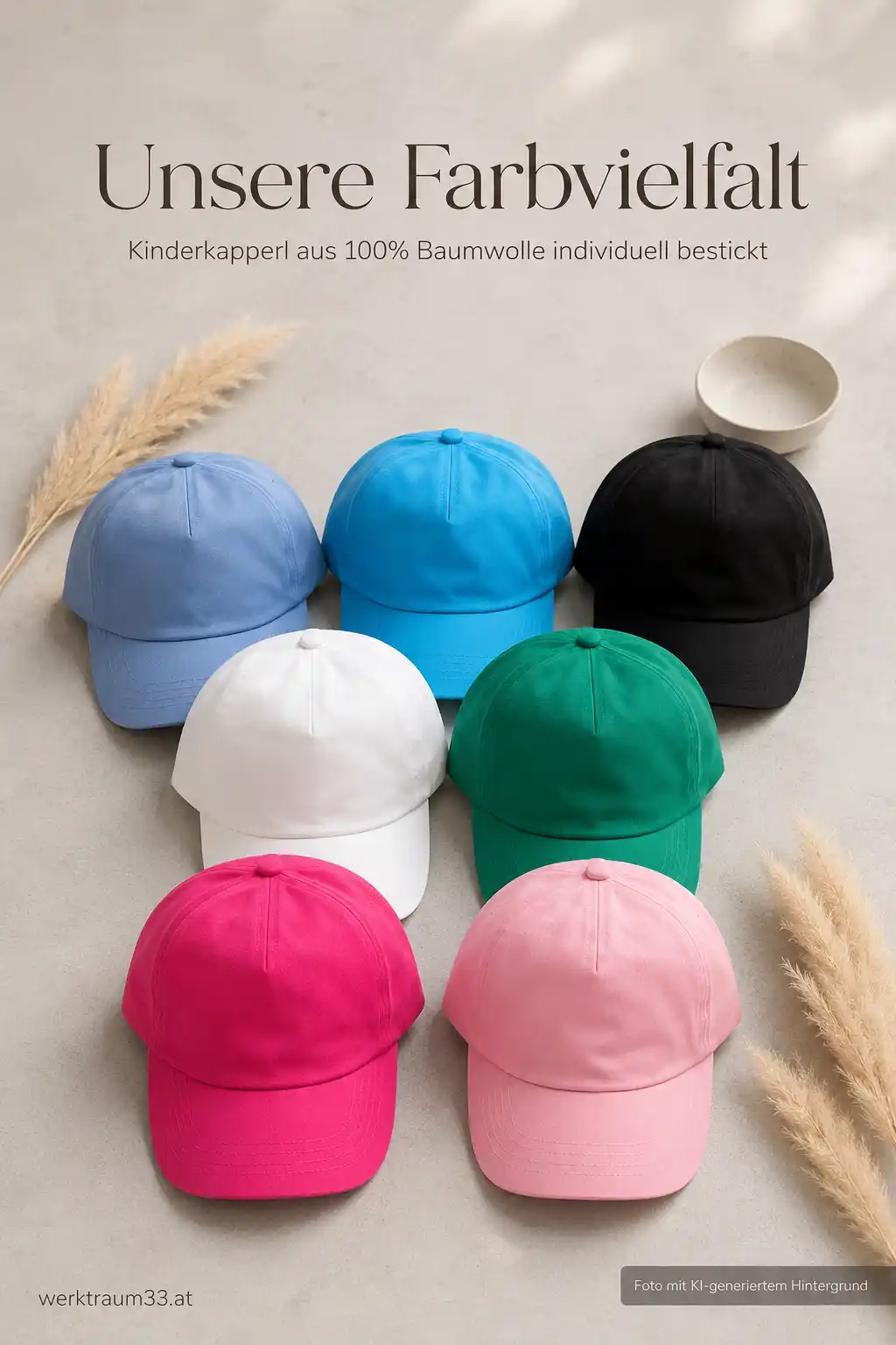 Kinderkapperl Farbauswahl