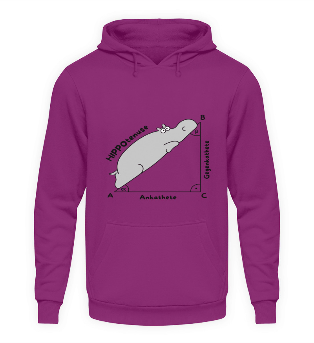Hippotenuse Unisex Hoodie flash - Unisex Kapuzenpullover Hoodie-1658