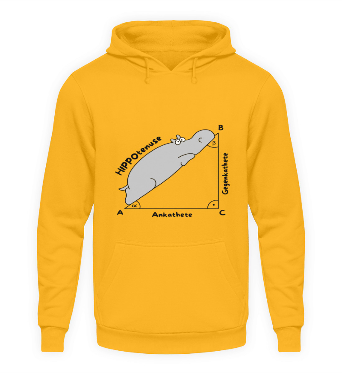 Hippotenuse Unisex Hoodie flash - Unisex Kapuzenpullover Hoodie-1774