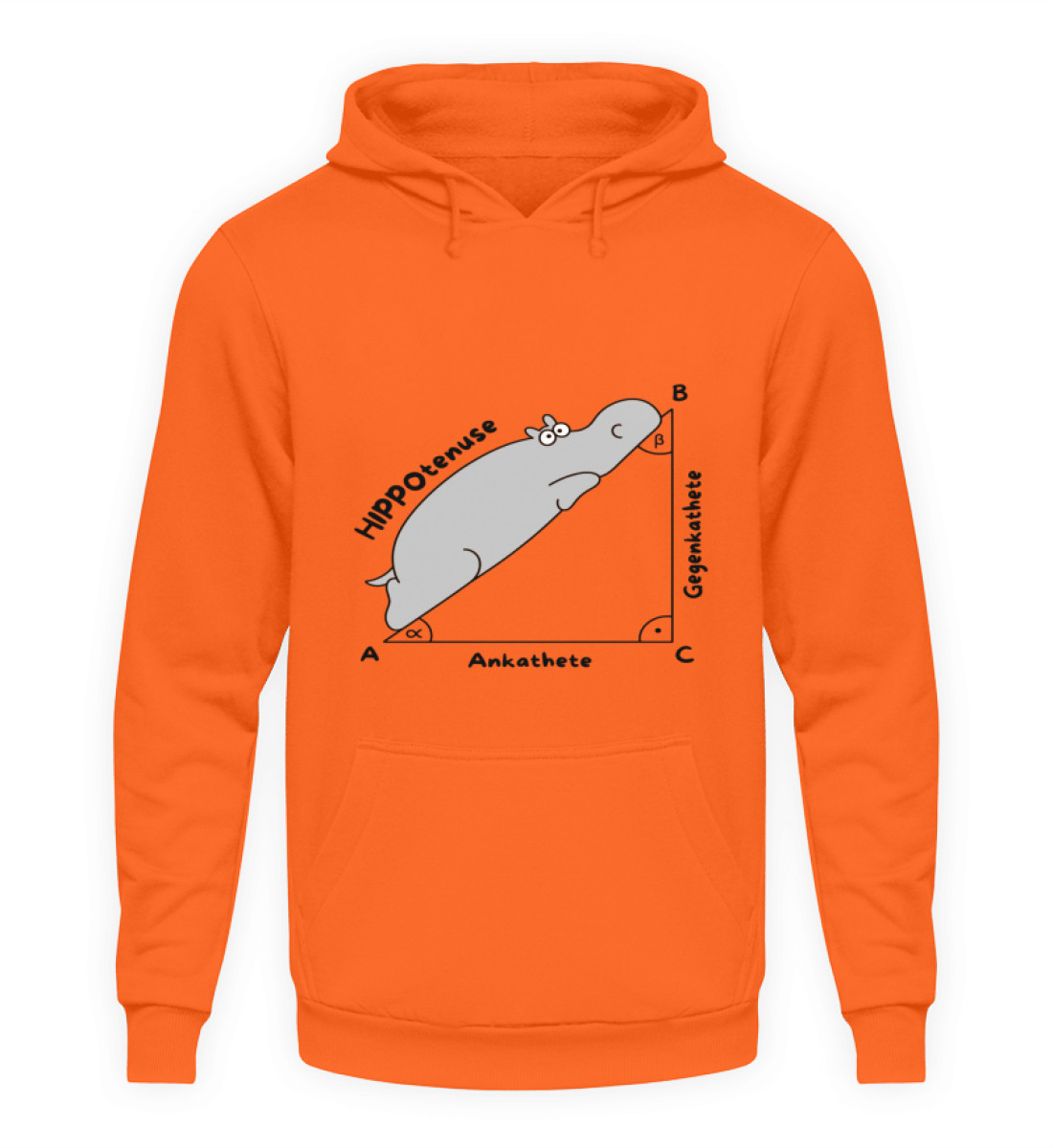 Hippotenuse Unisex Hoodie flash - Unisex Kapuzenpullover Hoodie-1692