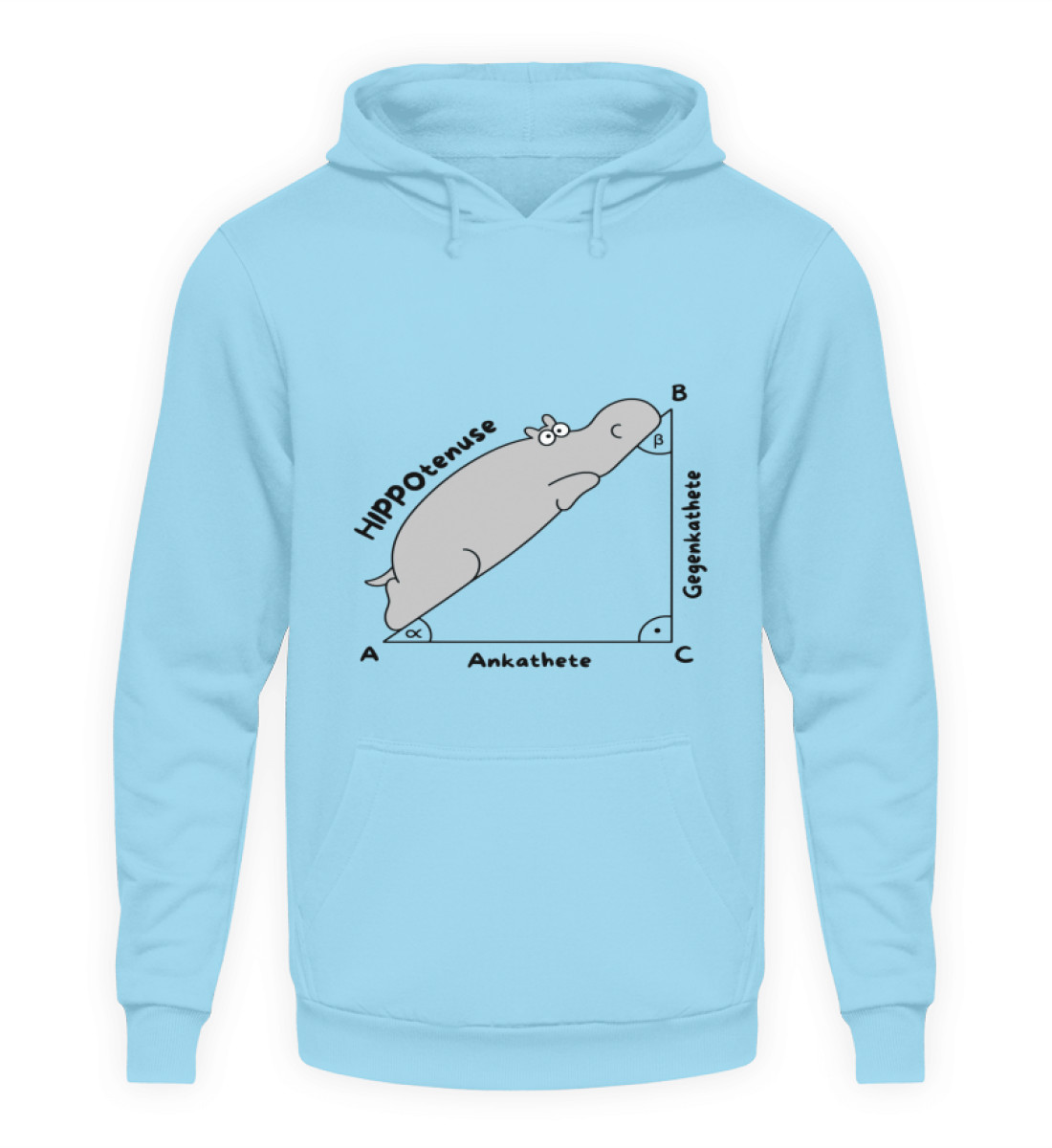 Hippotenuse Unisex Hoodie flash - Unisex Kapuzenpullover Hoodie-674