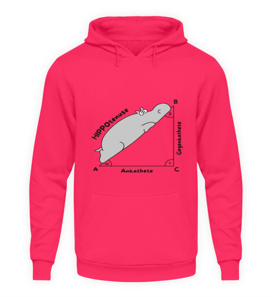 Hippotenuse Unisex Hoodie flash - Unisex Kapuzenpullover Hoodie-1610