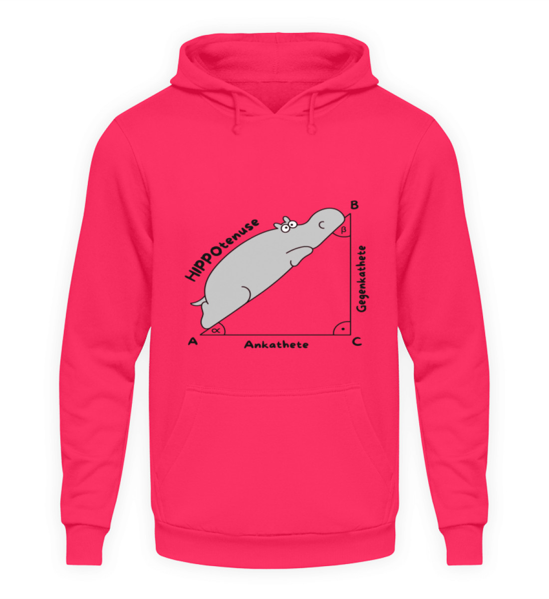 Hippotenuse Unisex Hoodie flash - Unisex Kapuzenpullover Hoodie-1610