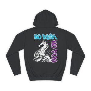 Kinder Hoodie - Mountainbiker No Risk, No Fun