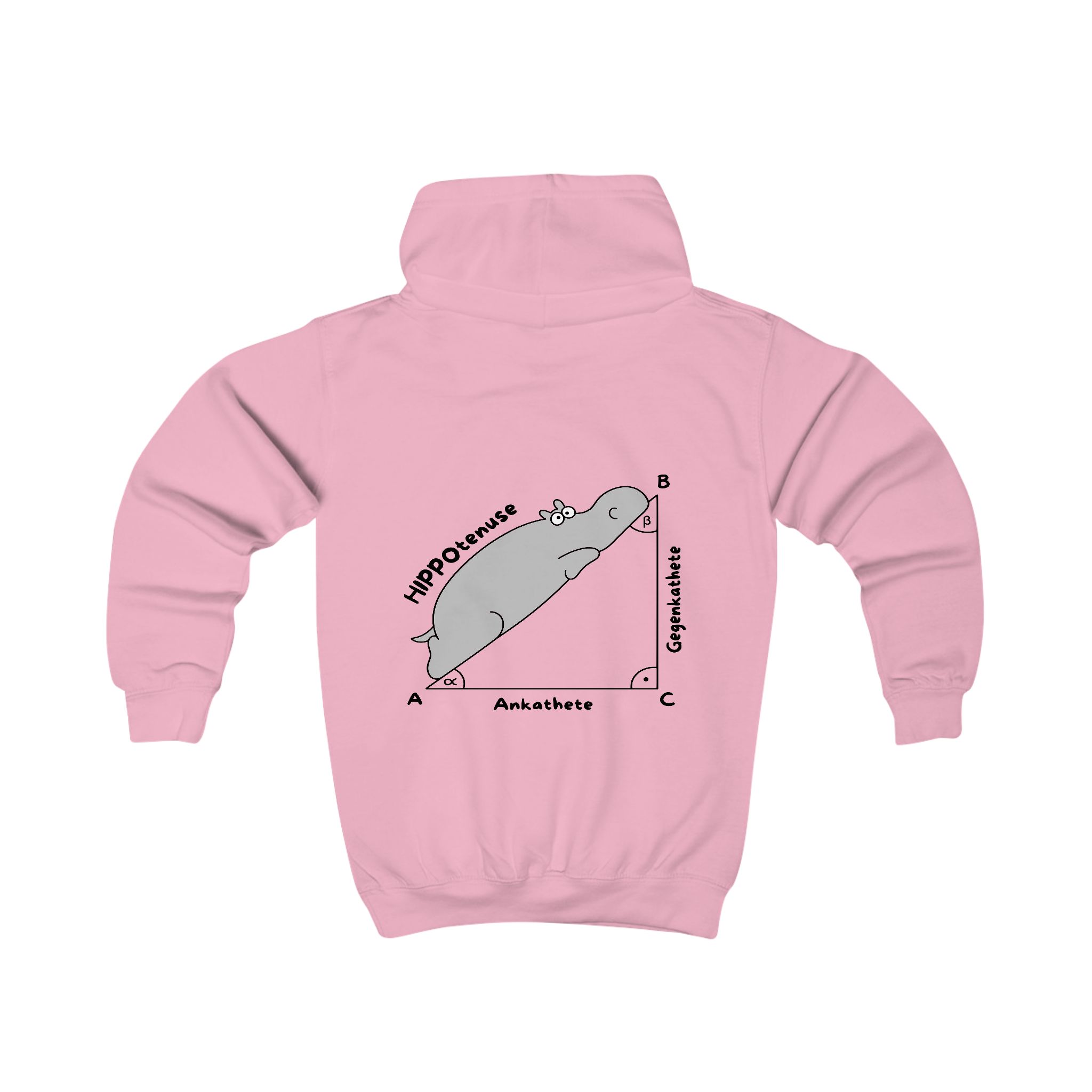 Kinder Hoodie - Hippotenuse – Bild 6