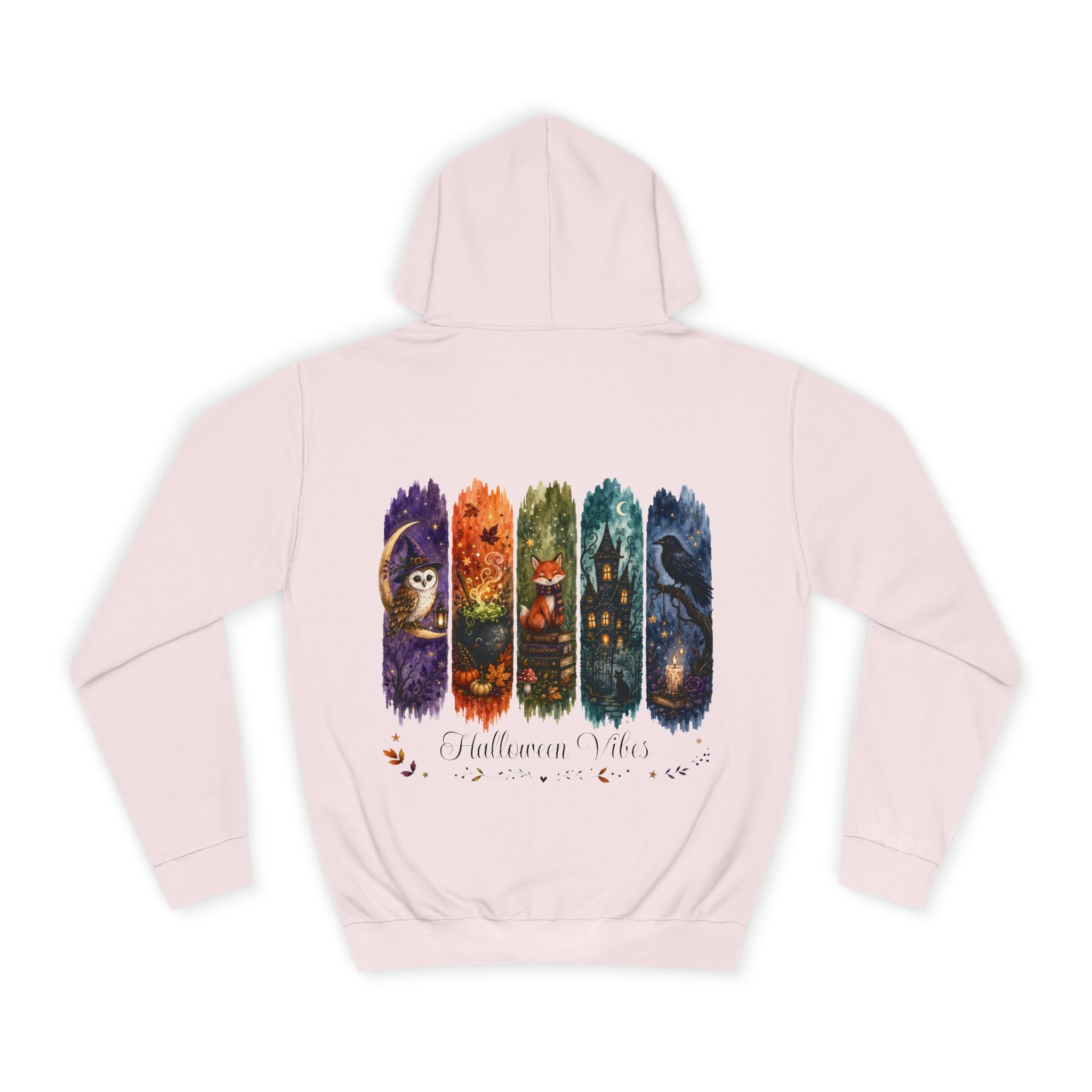 Halloween Vibes Stripes Unisex College Hoodie – Bild 7