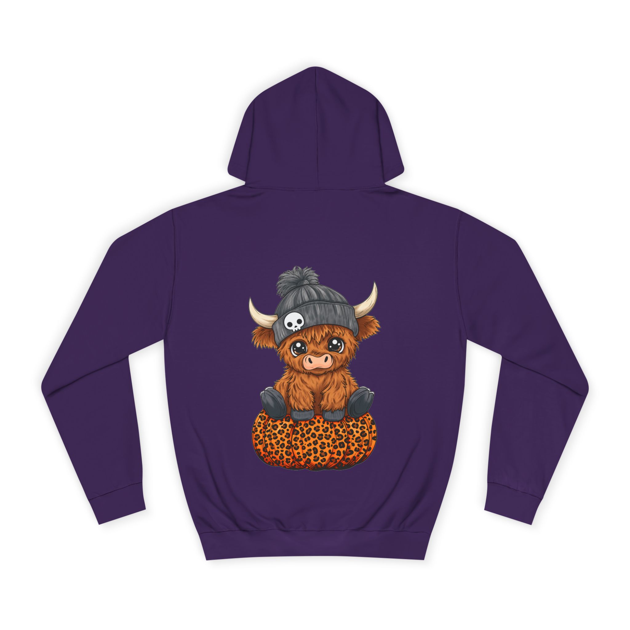 Halloween Hochlandrind Unisex College Hoodie – Bild 10
