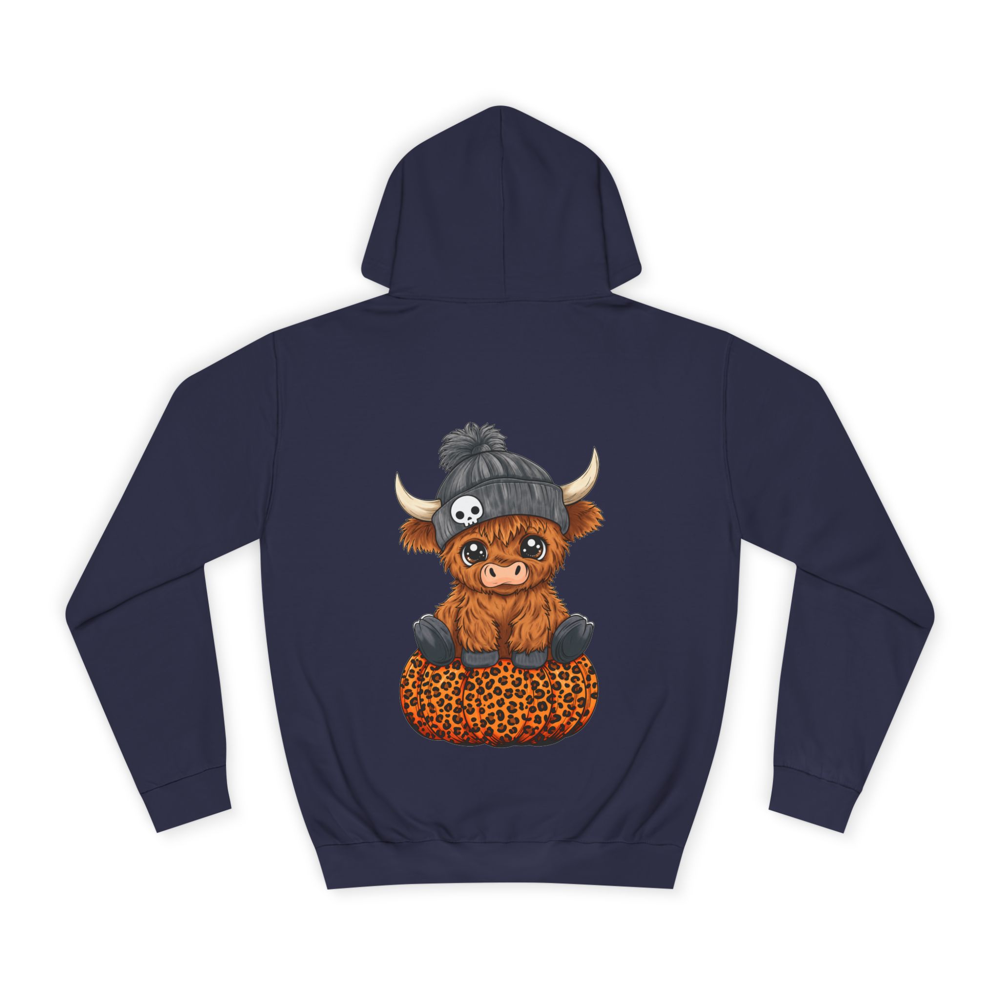 Halloween Hochlandrind Unisex College Hoodie – Bild 9
