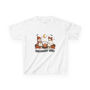 Halloween Kinder T-Shirt Marshmallow Geister in weiß von werktraum33.
