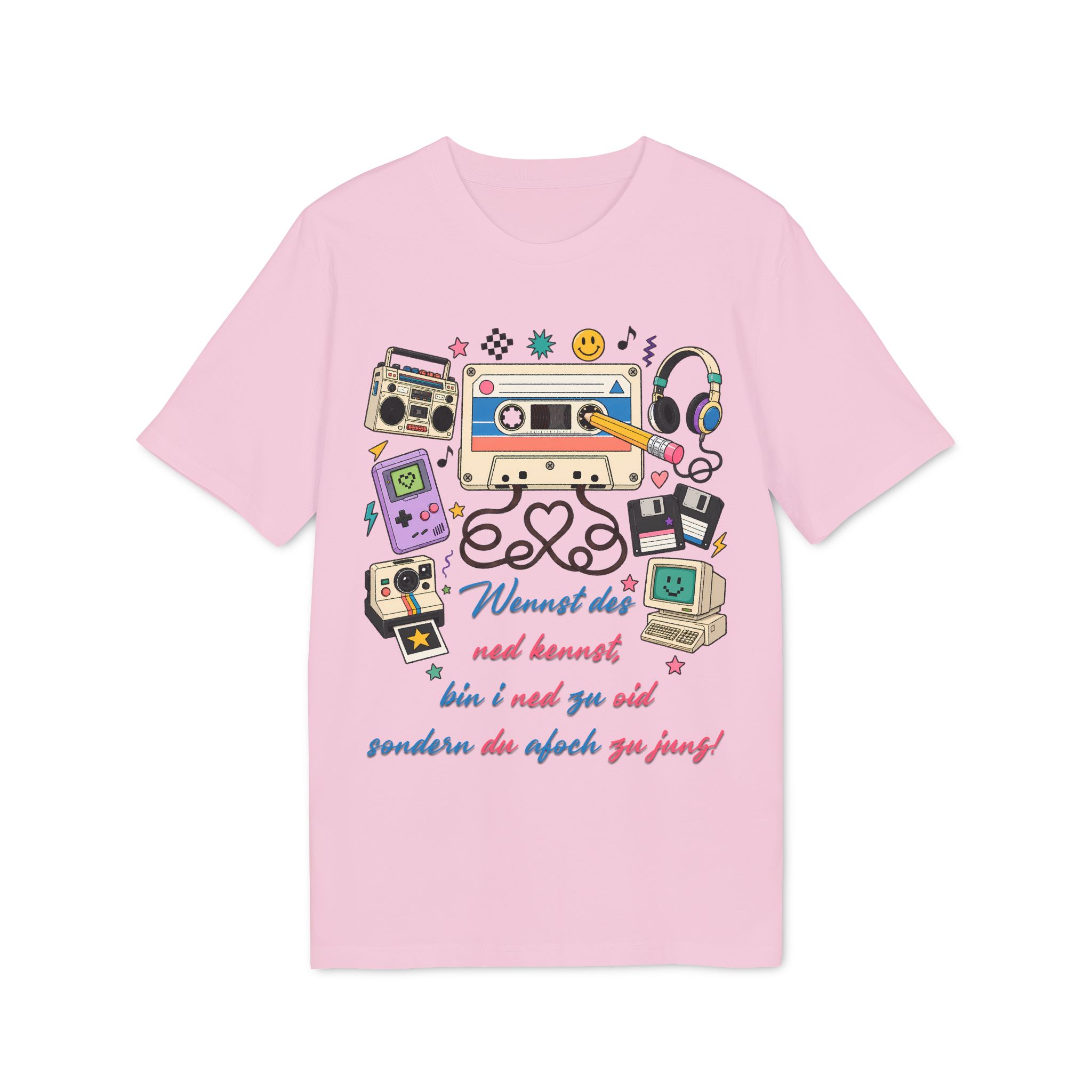 Retro T-Shirt mit Dialekt Spruch – Bild 16