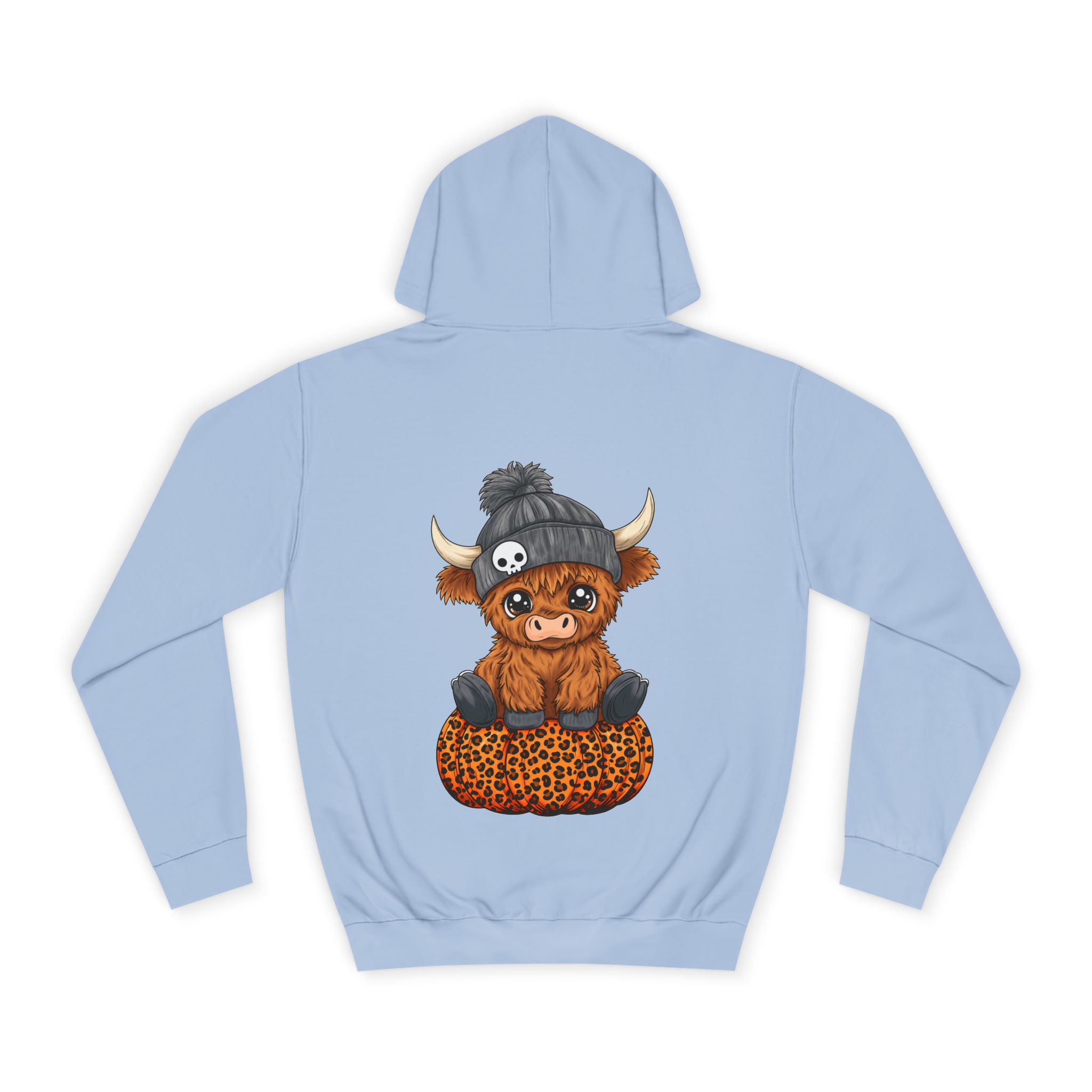 Halloween Hochlandrind Unisex College Hoodie – Bild 8