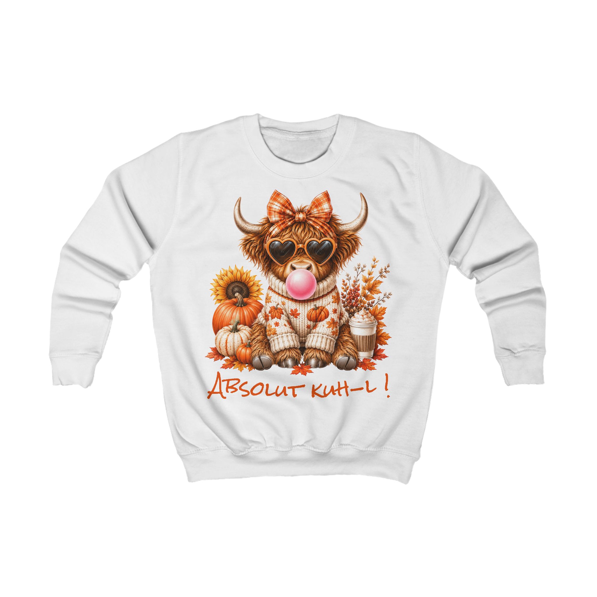 Kinder Sweatshirt - Absolut kuh-l – Bild 3