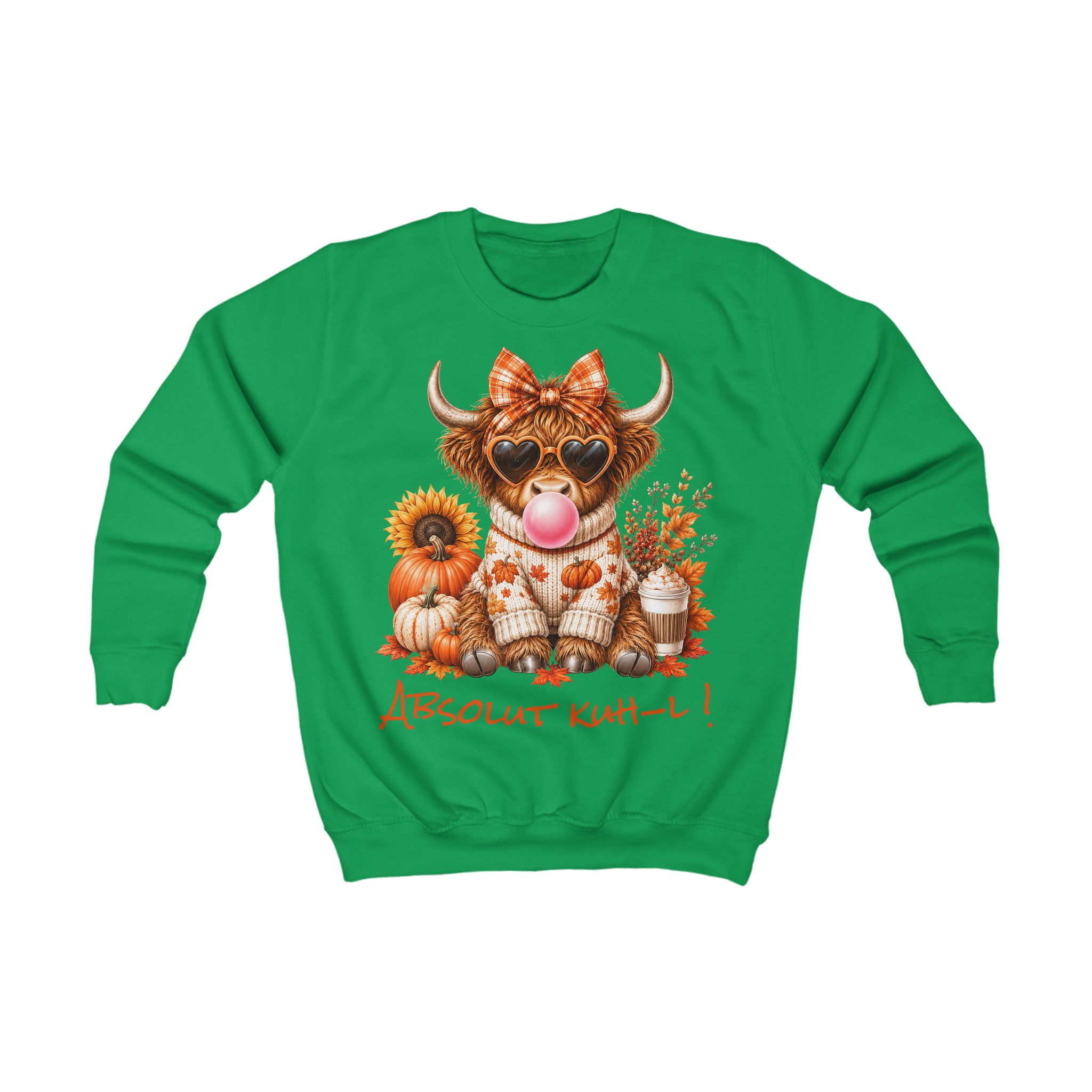 Kinder Sweatshirt - Absolut kuh-l – Bild 6