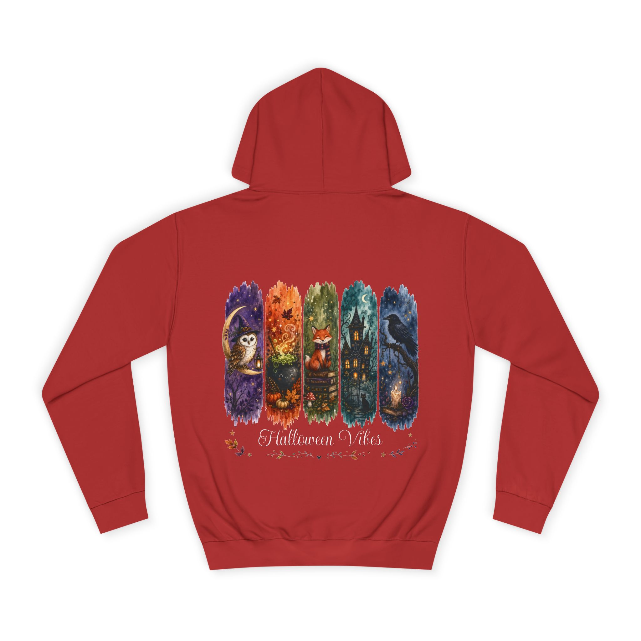 Halloween Vibes Stripes Unisex College Hoodie – Bild 9