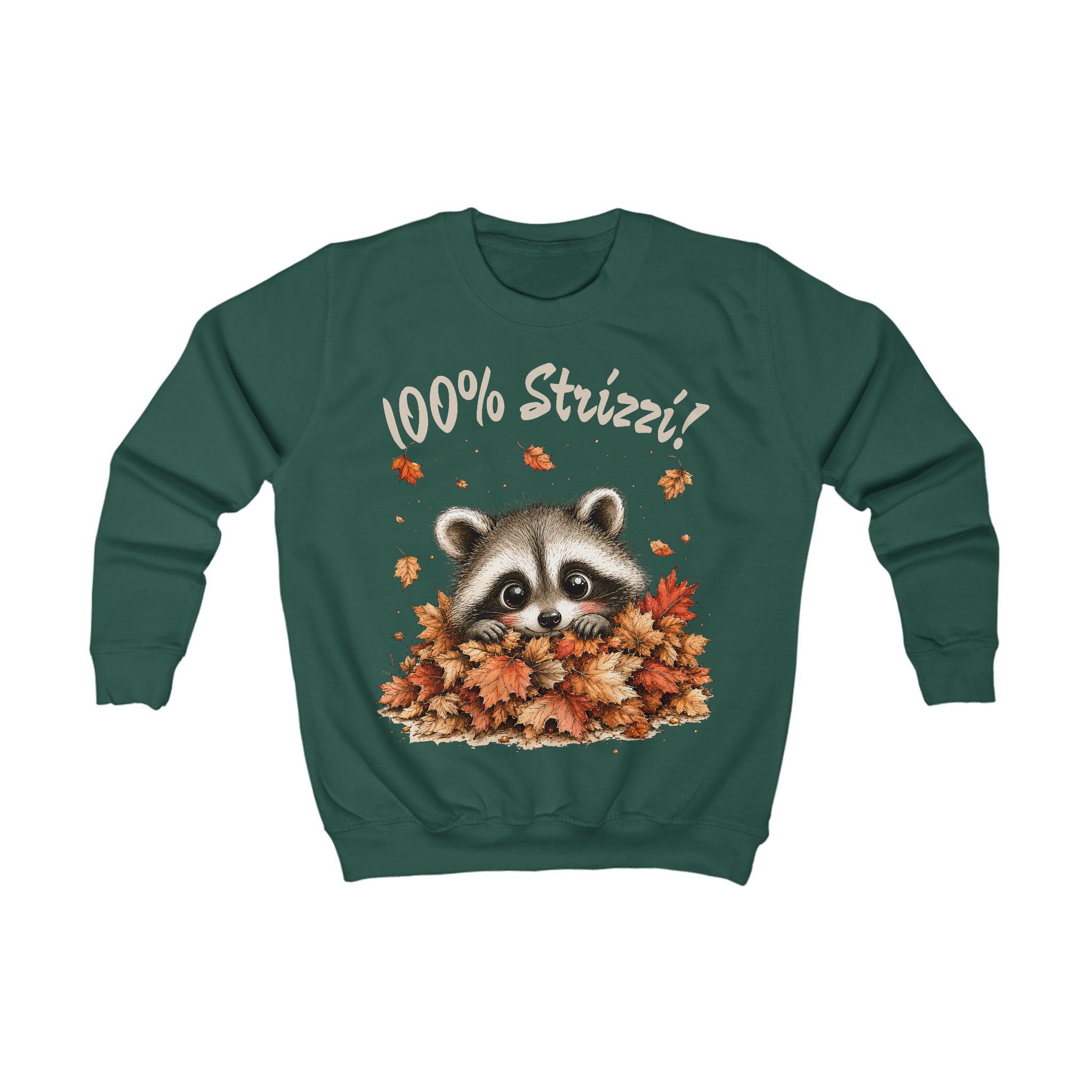Kinder Sweatshirt - Waschbär Strizzi – Bild 8