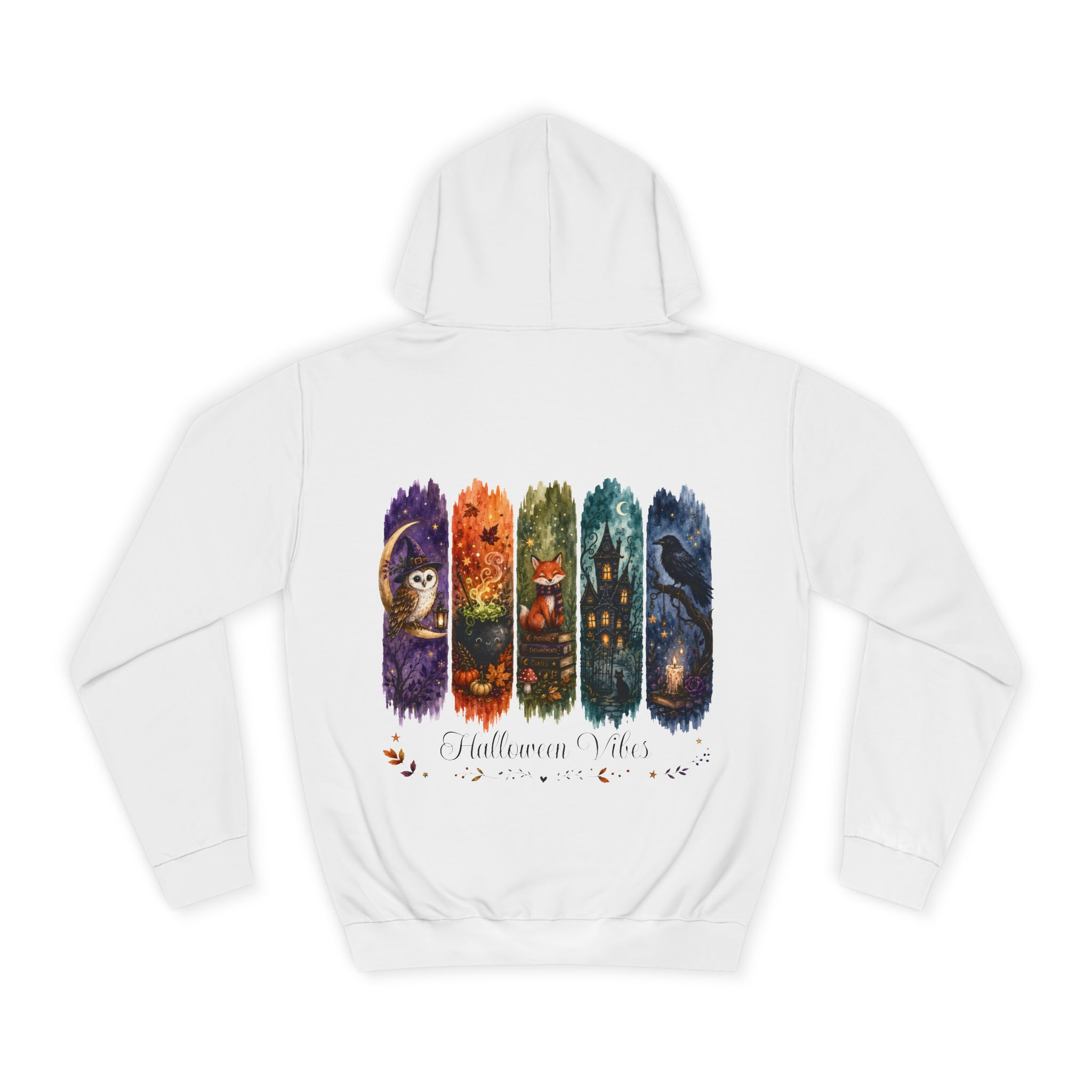Halloween Vibes Stripes Unisex College Hoodie – Bild 6