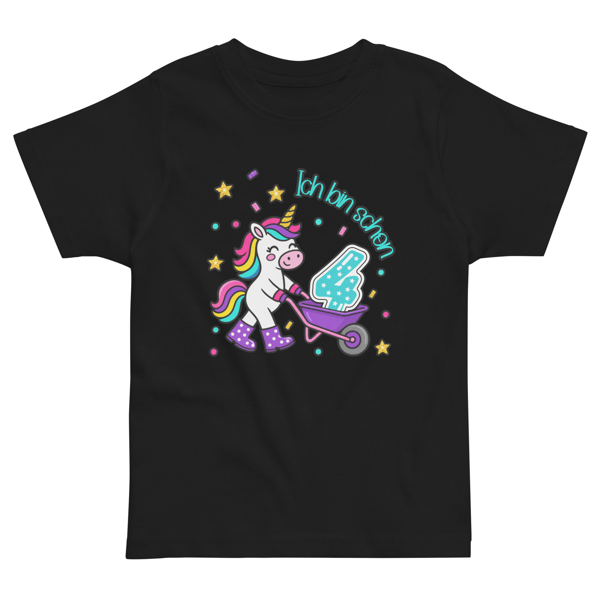 Kinder T-Shirt – Ich bin schon 4 – Bild 5
