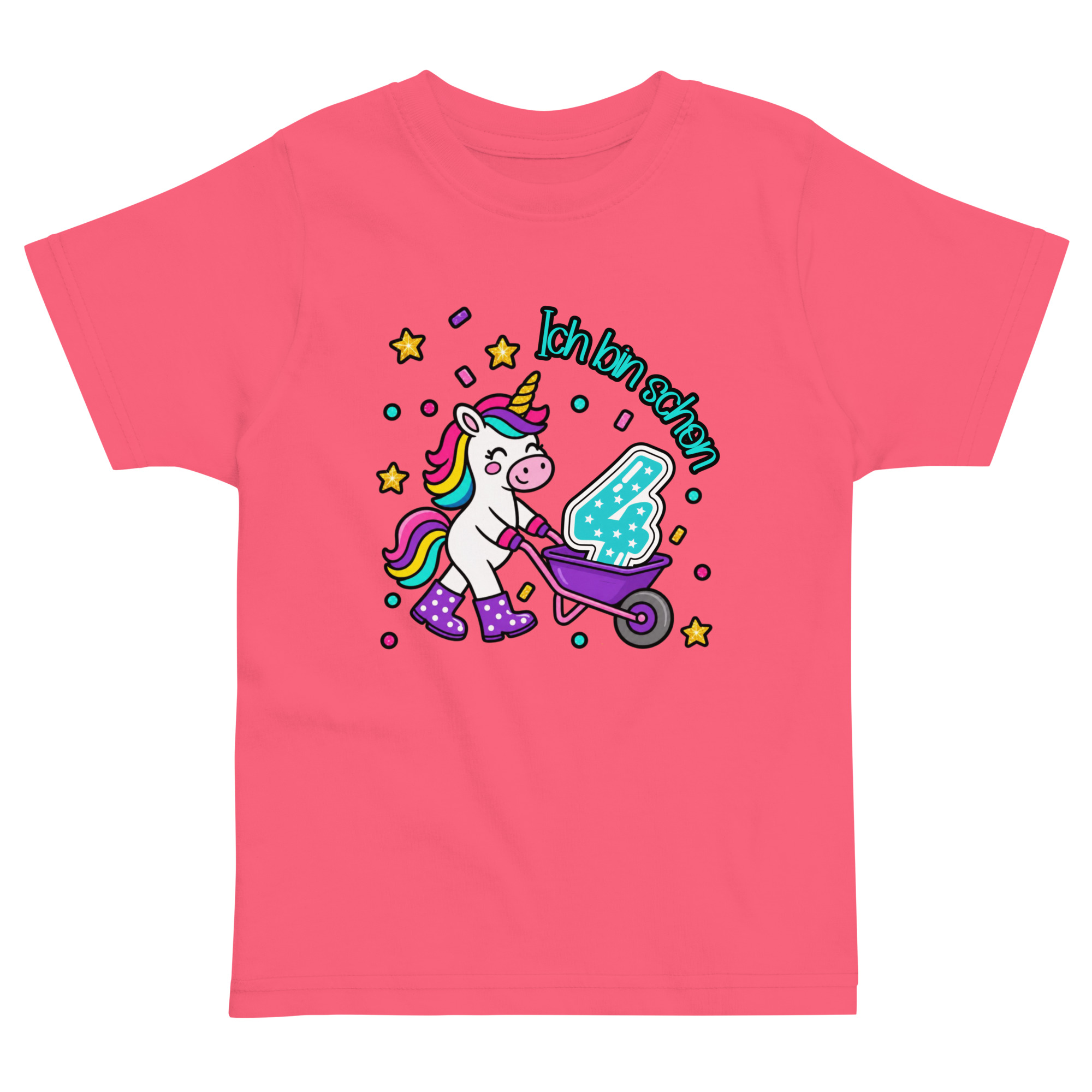 Kinder T-Shirt – Ich bin schon 4 – Bild 9