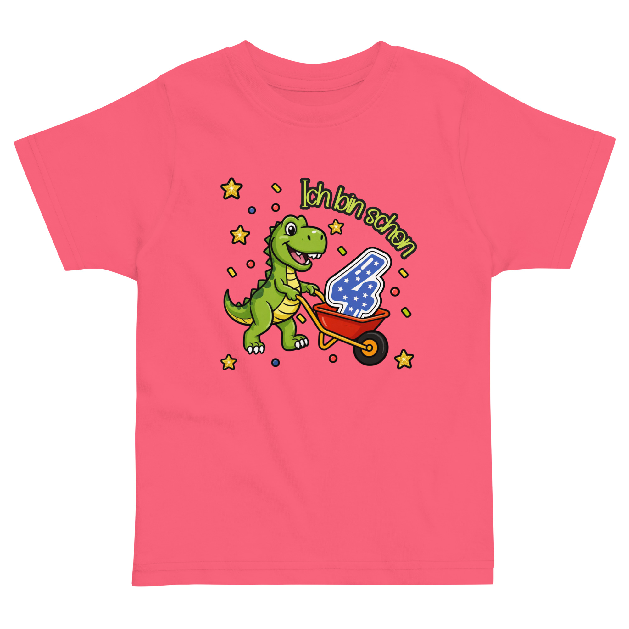 Kinder T-Shirt – Ich bin schon 4 – Bild 10