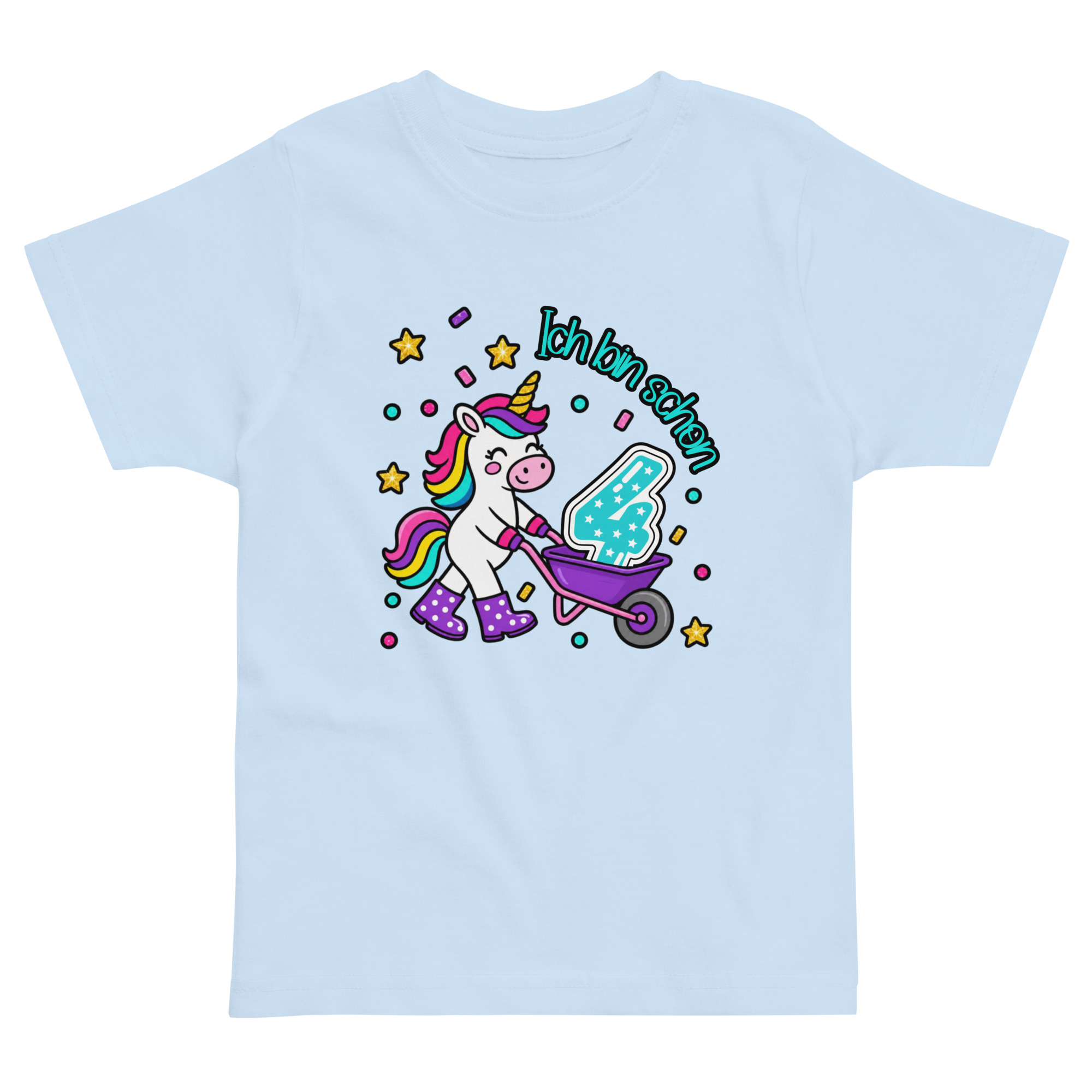 Kinder T-Shirt – Ich bin schon 4 – Bild 11
