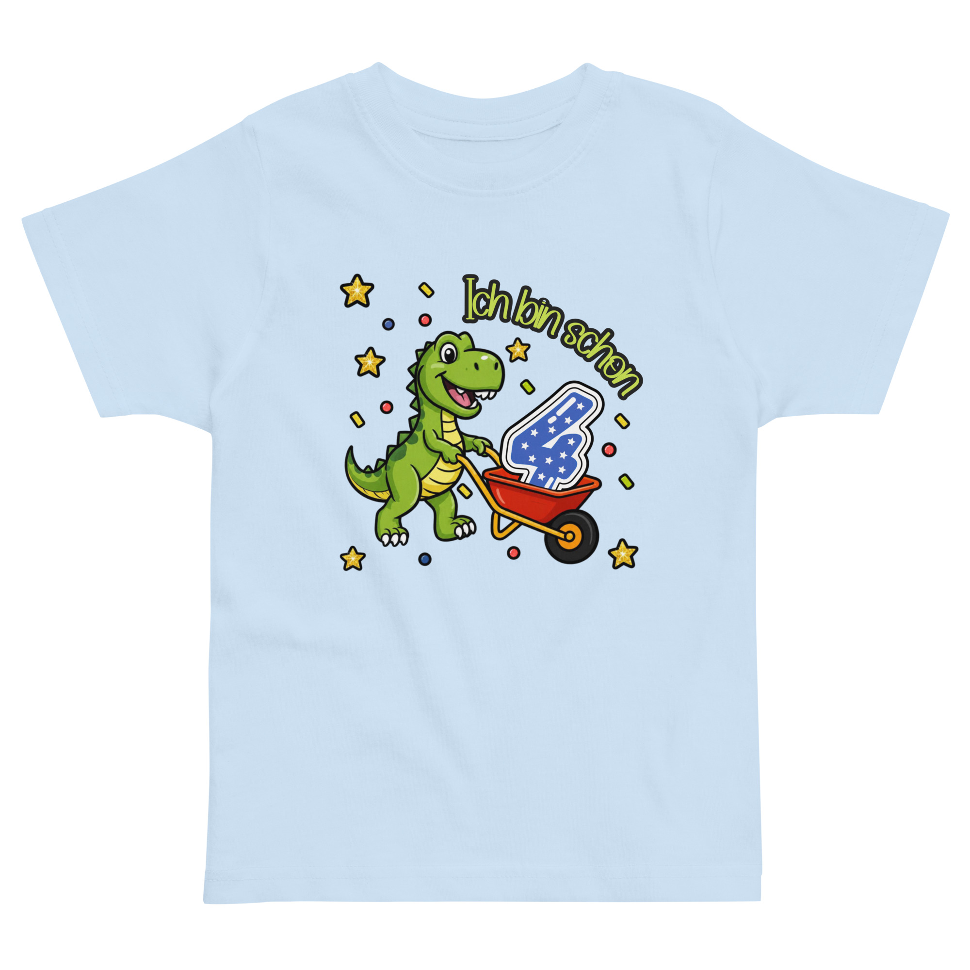 Kinder T-Shirt – Ich bin schon 4 – Bild 12